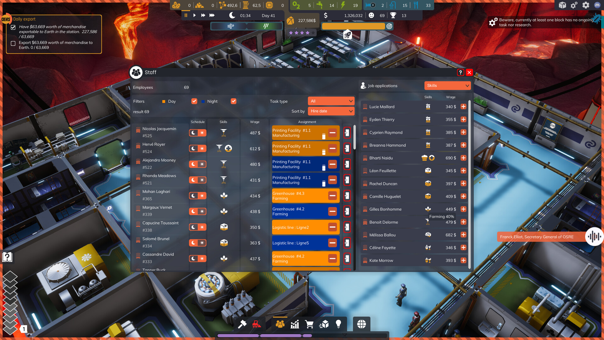 Space Drilling Station Screenshot 3