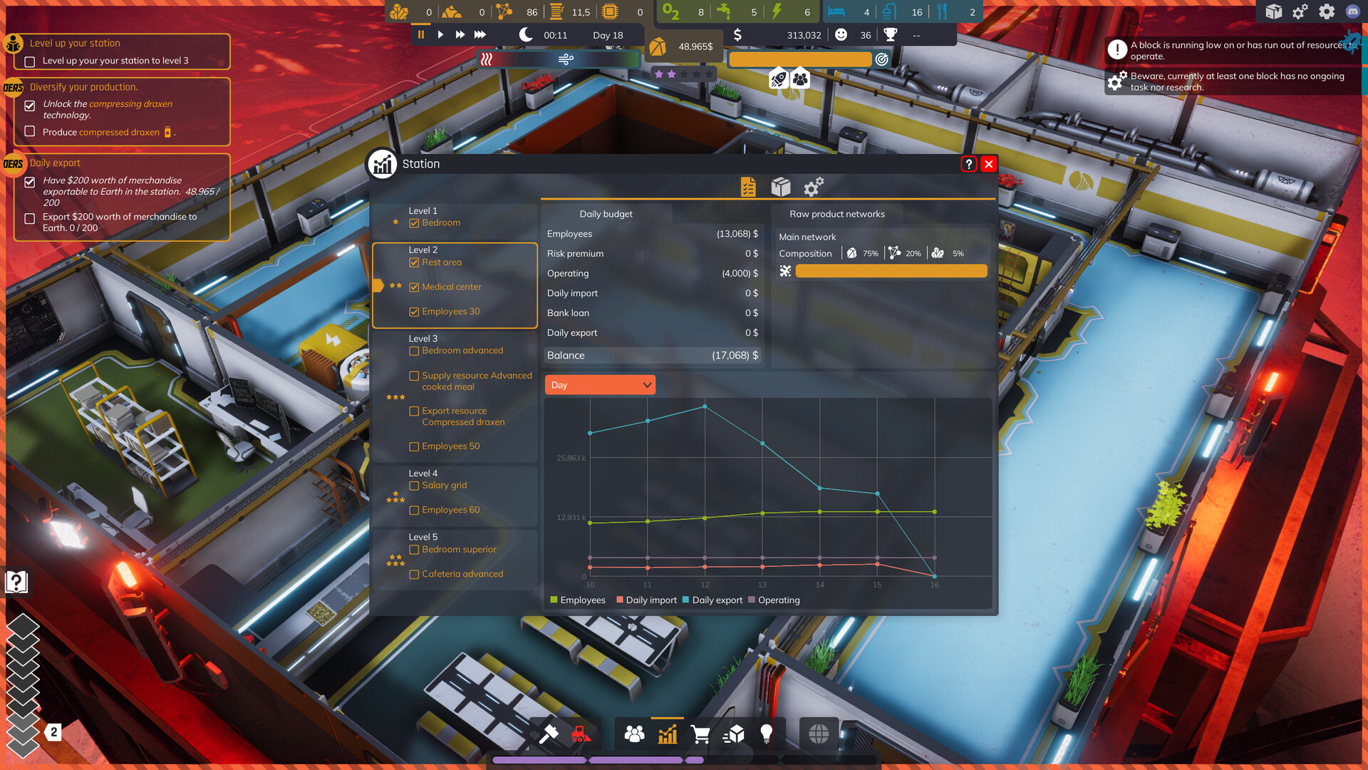 Space Drilling Station Screenshot 6