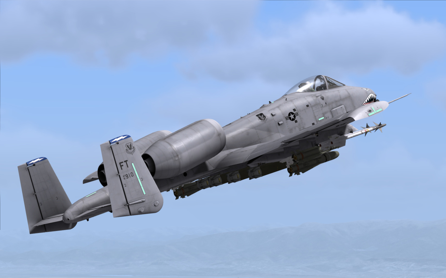 DCS: A-10A Flaming Cliffs Screenshot 1