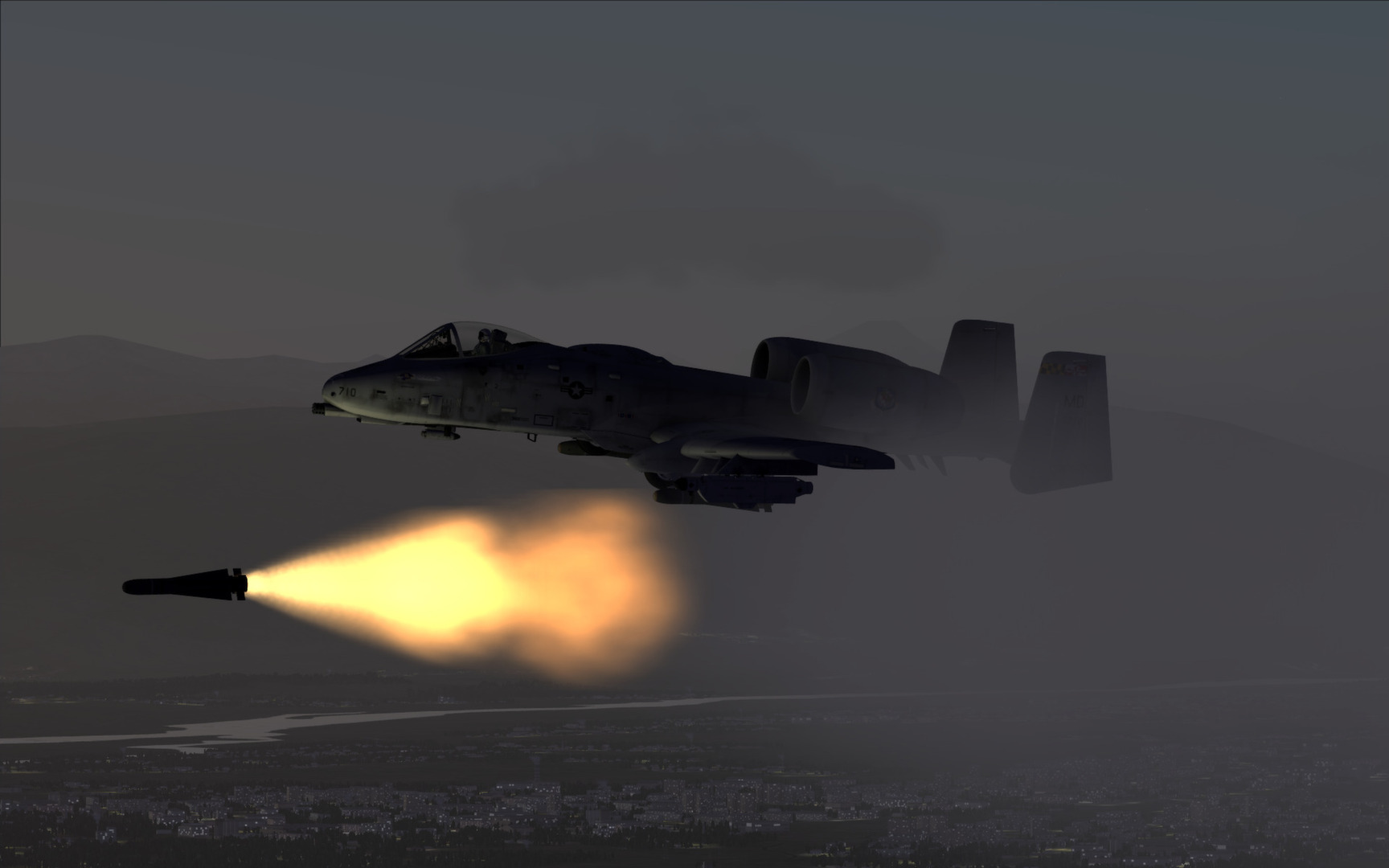 DCS: A-10A Flaming Cliffs Screenshot 0