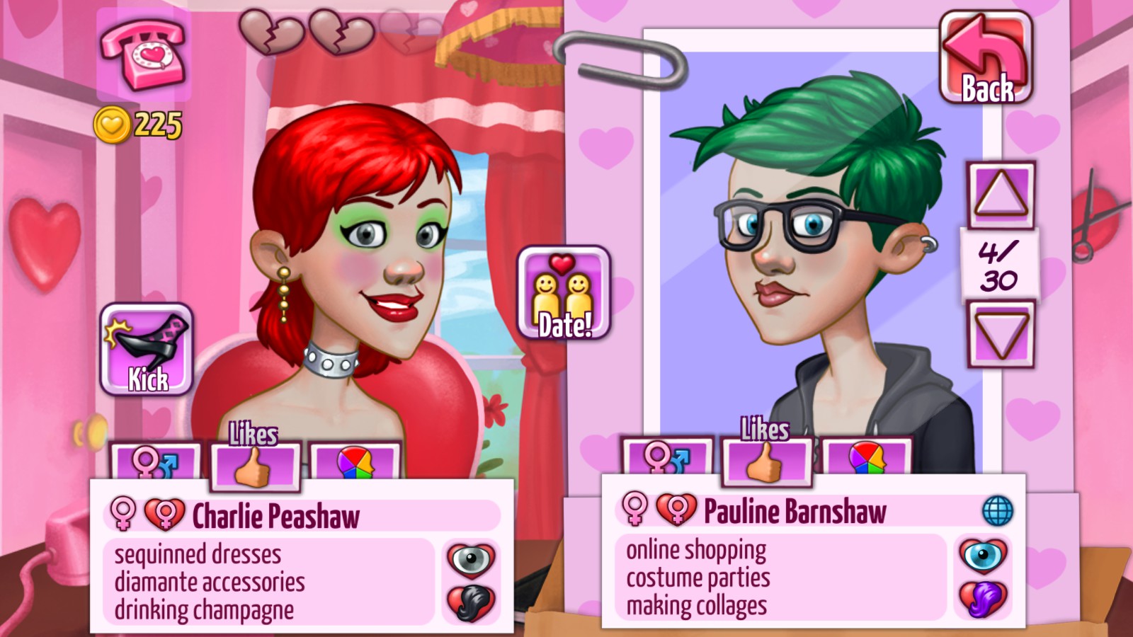Kitty Powers' Matchmaker Screenshot 3