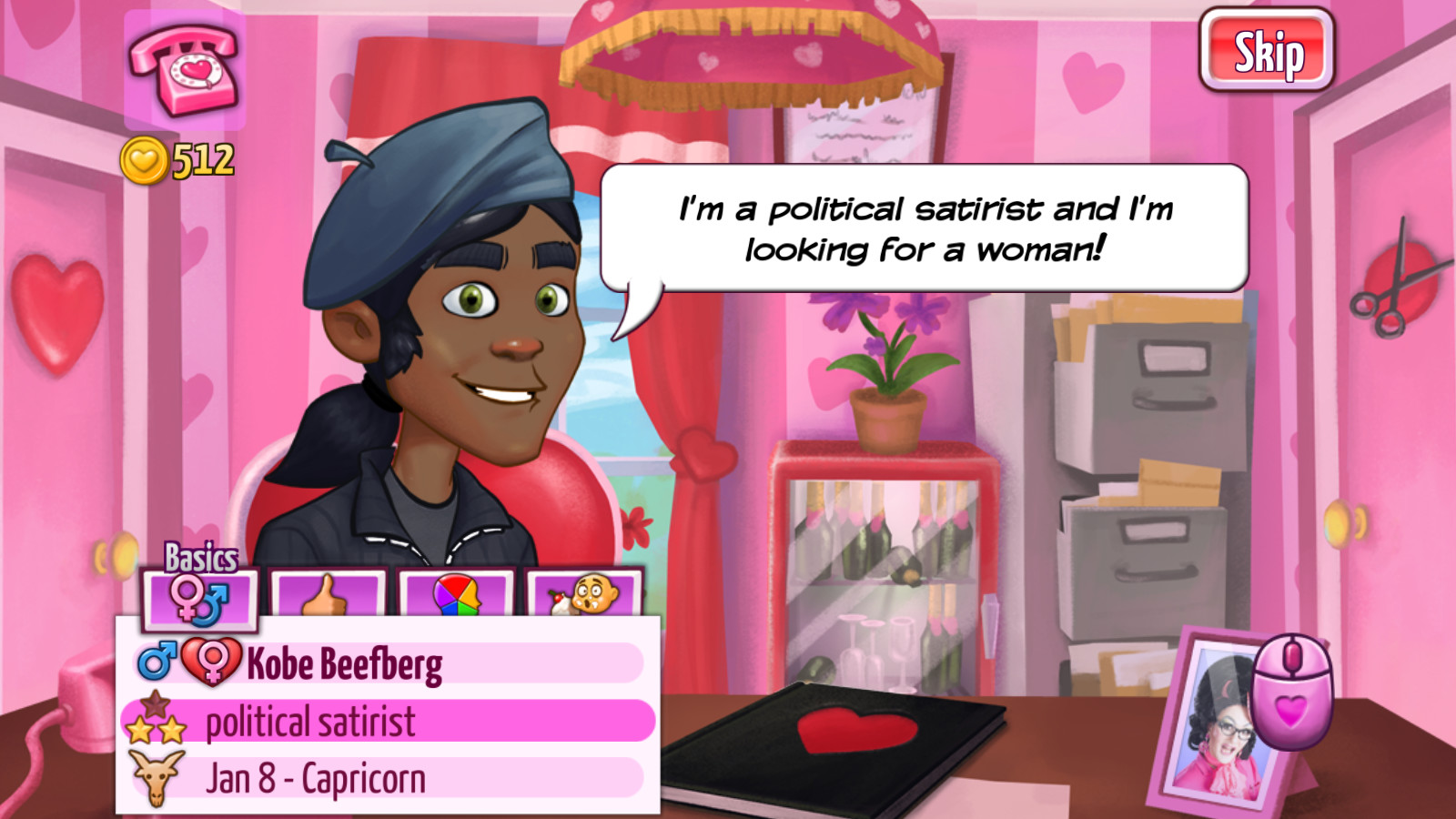 Kitty Powers' Matchmaker Screenshot 1