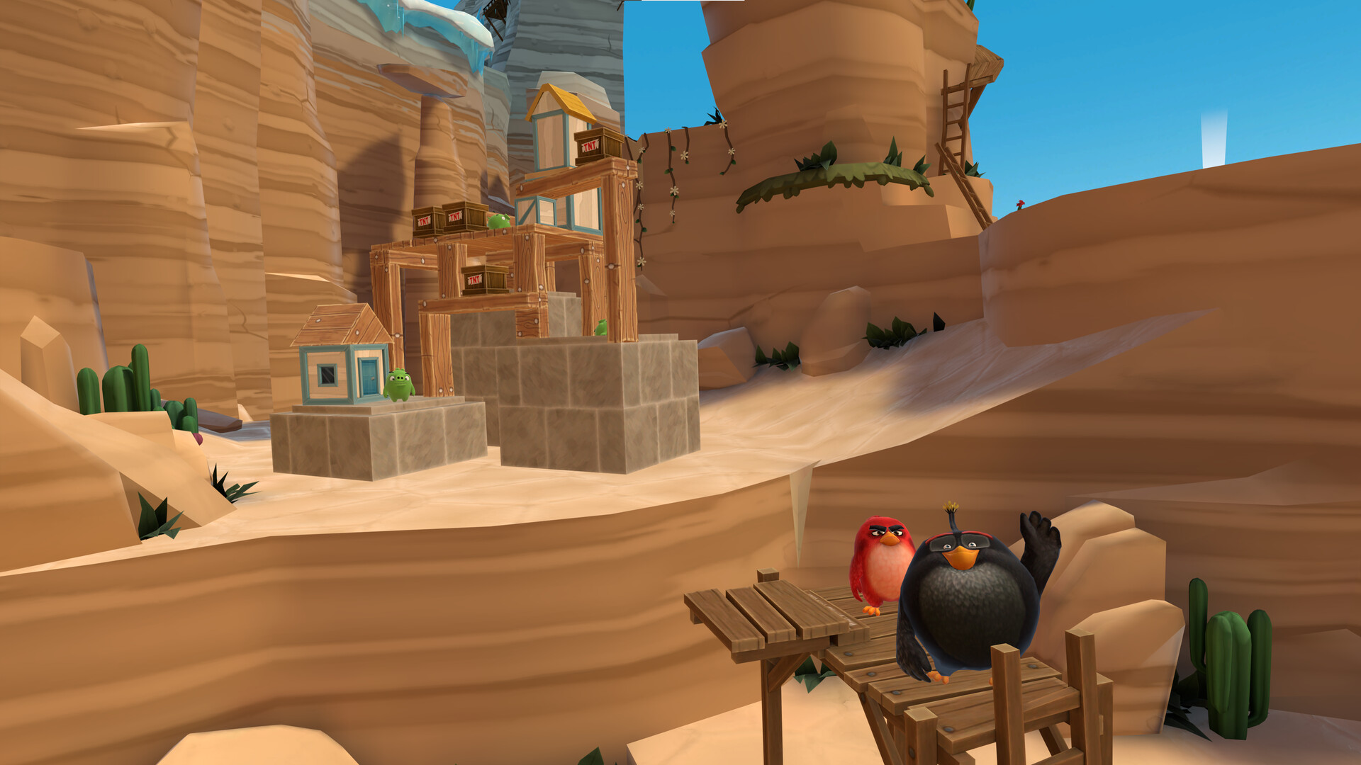 Angry Birds VR: Isle of Pigs Screenshot 3