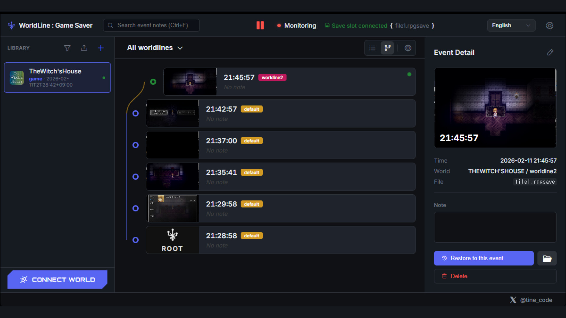 WorldLine: Game Saver Screenshot 4