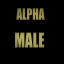 Alpha male icon