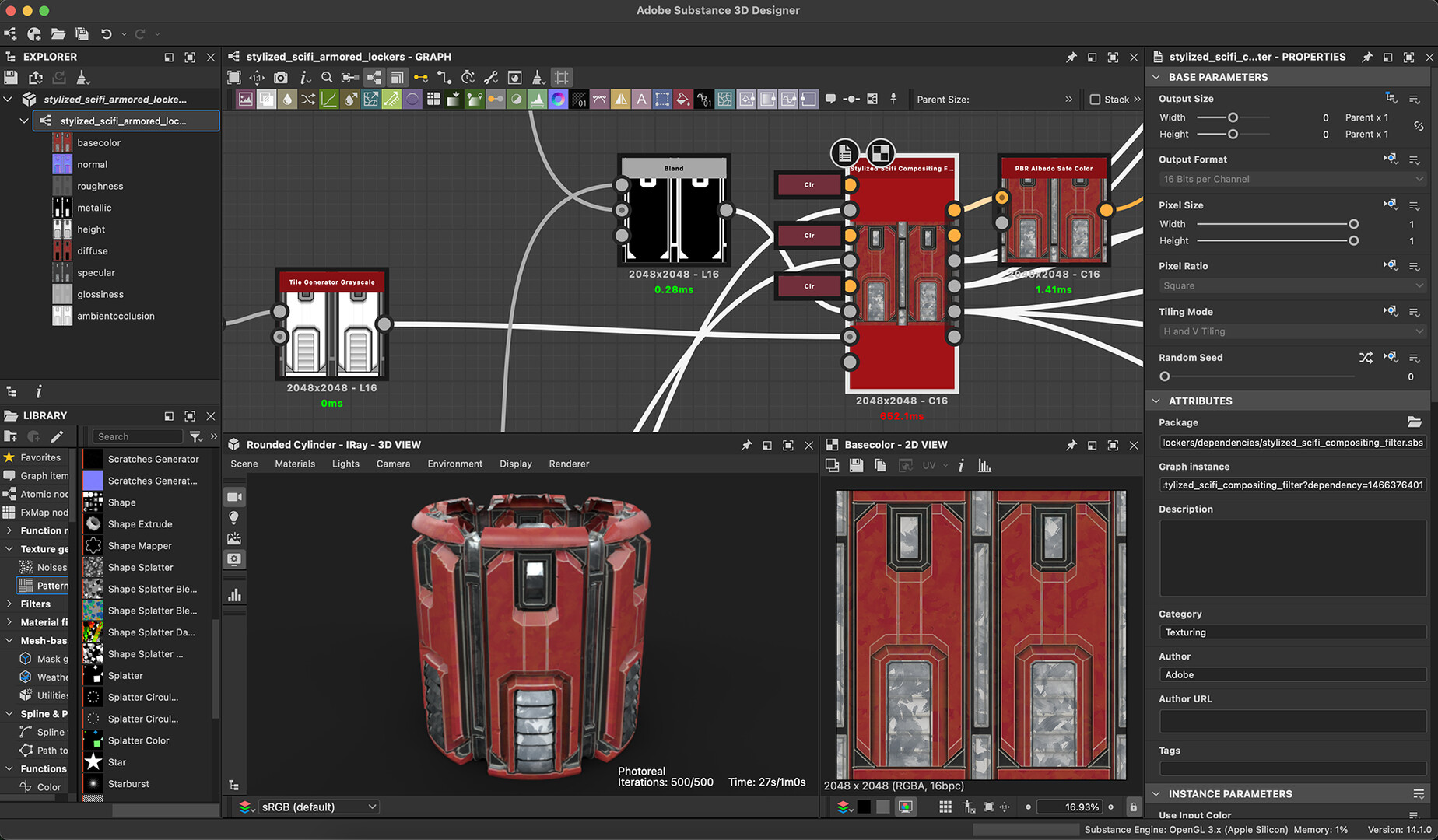 Substance 3D Designer 2025 Screenshot 0