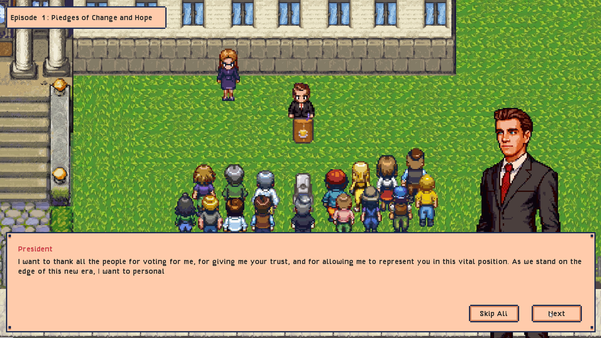 Presidential Rise Demo Screenshot 0