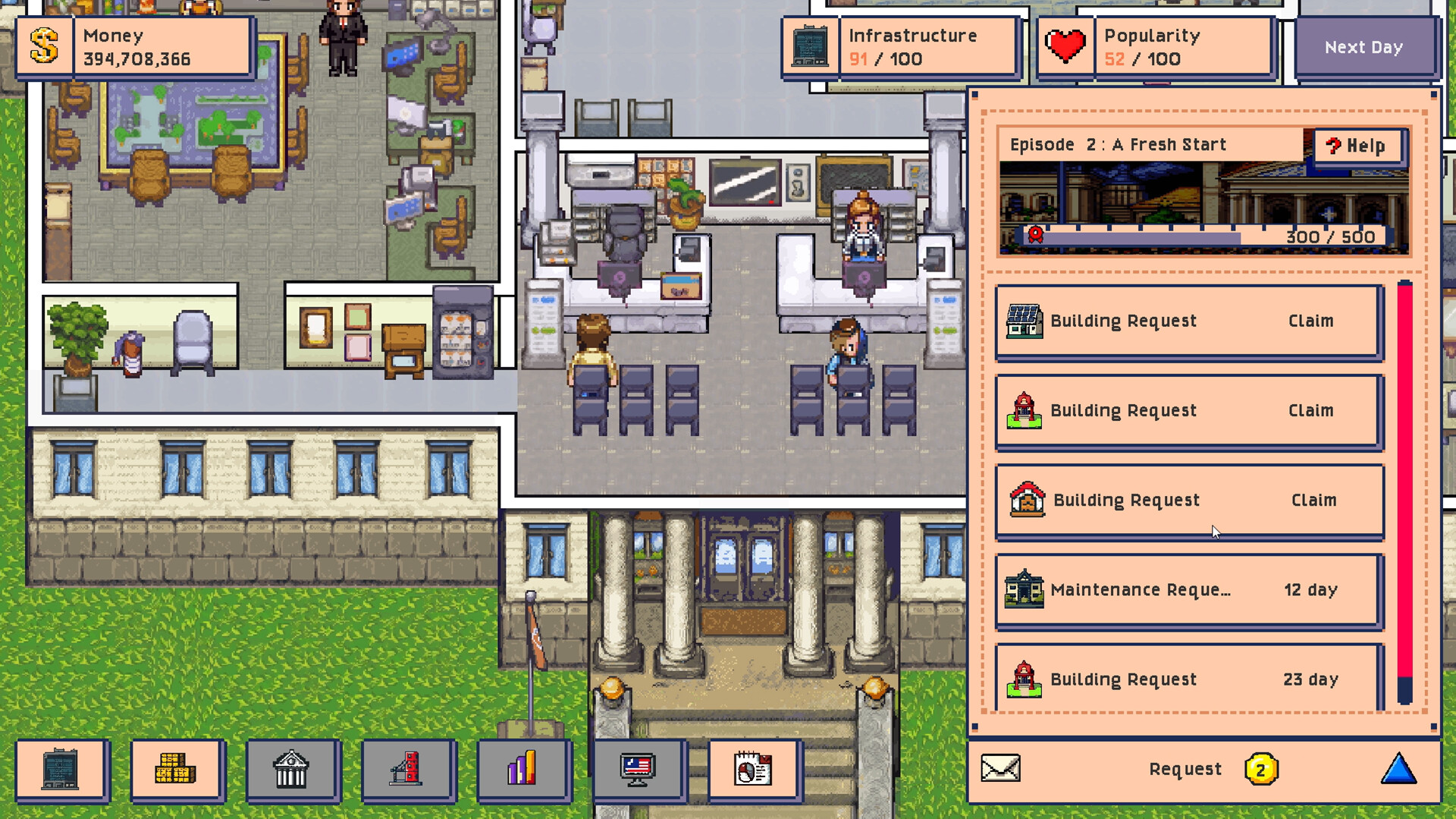 Presidential Rise Demo Screenshot 1