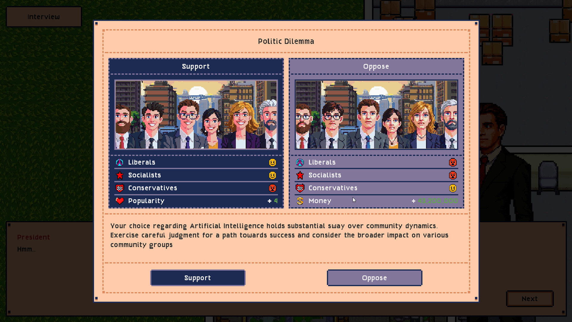 Presidential Rise Demo Screenshot 7