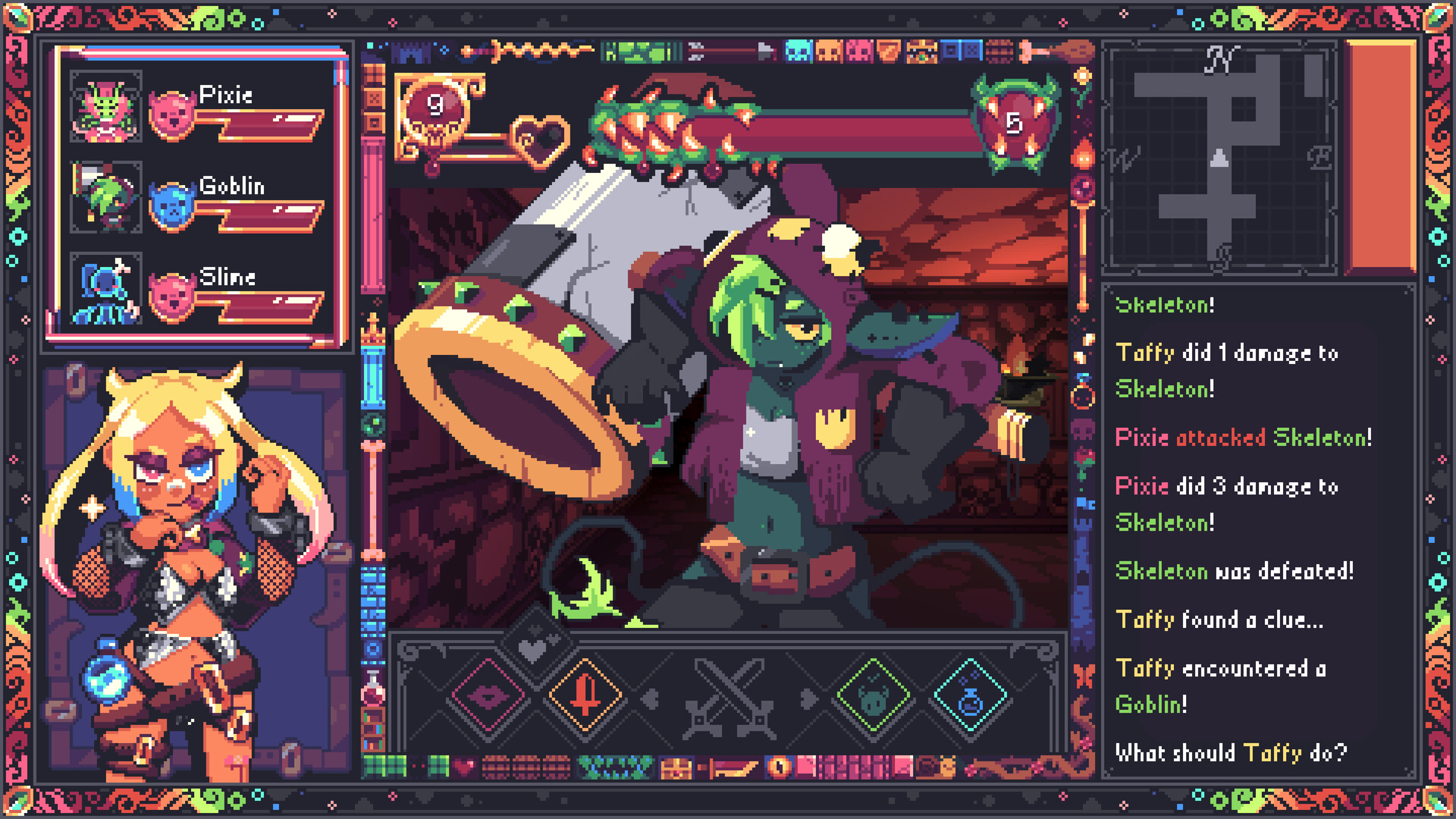 Rizz Dungeon: Skeleton Key to My Heart Demo Screenshot 4