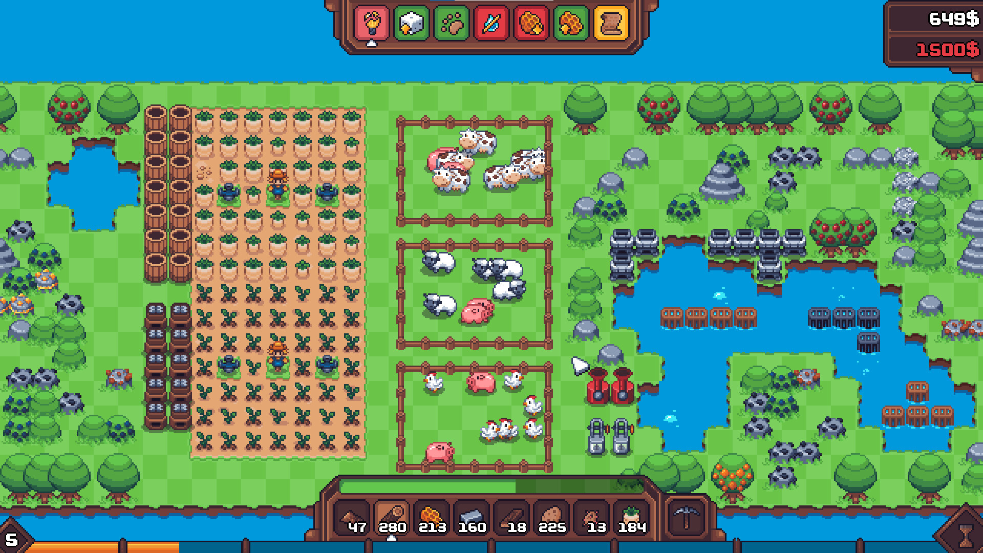 Another Farm Roguelike: Rebirth Screenshot 0