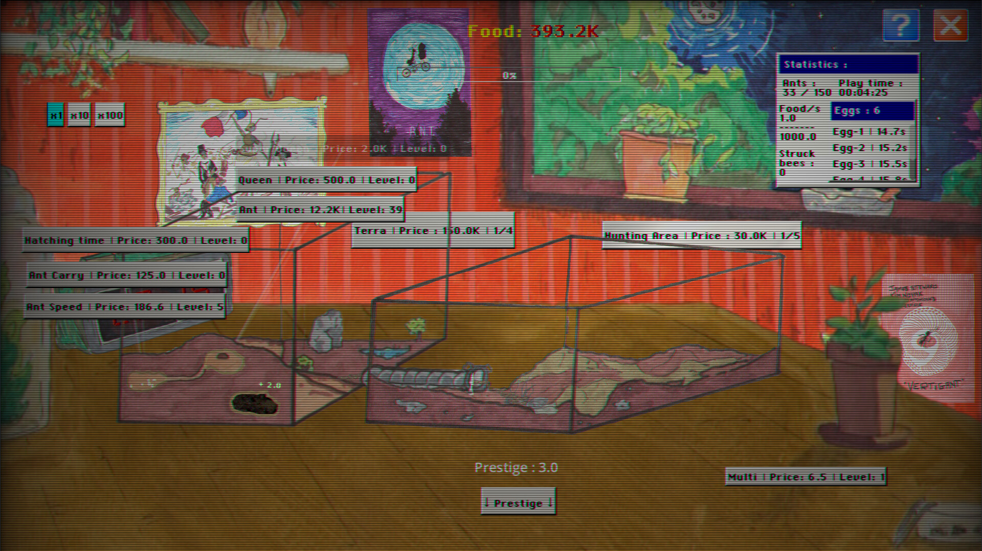 Idleant - an idle game about ant Screenshot 2