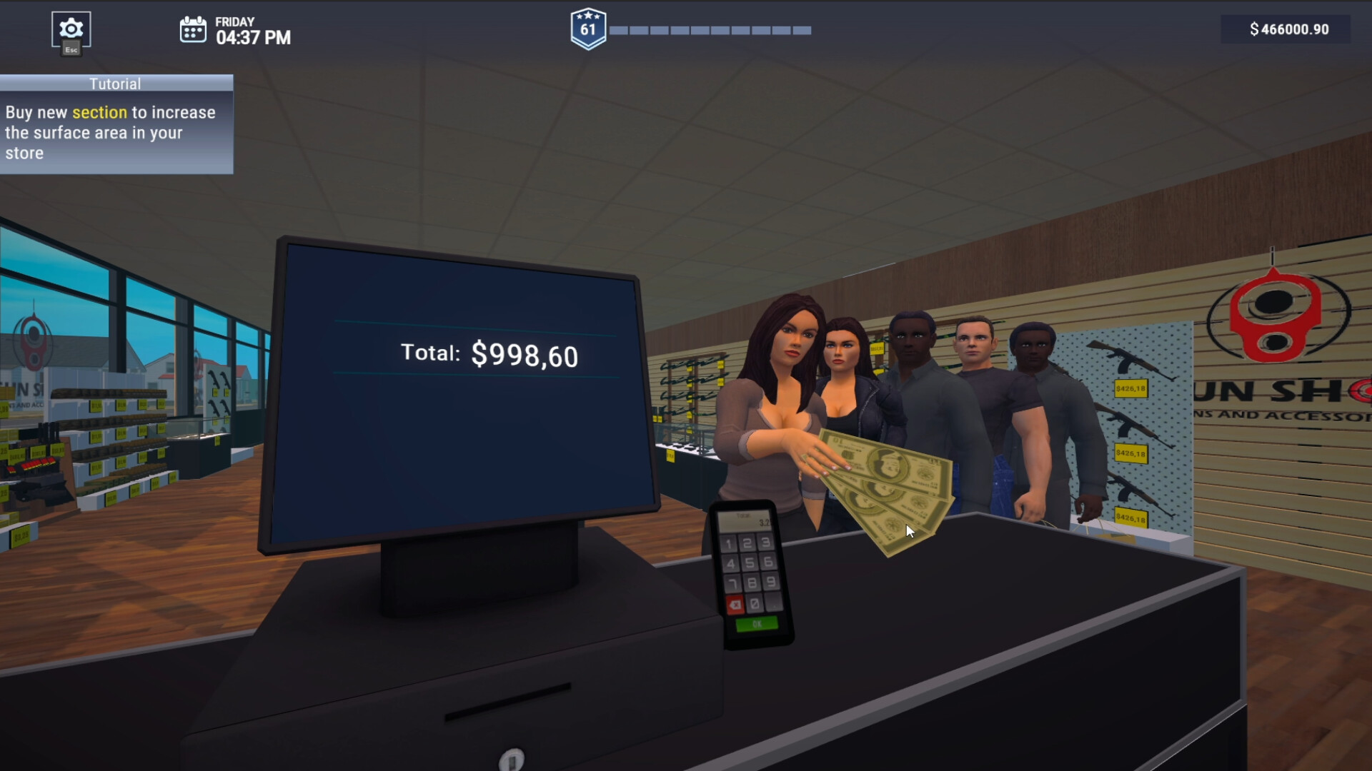 Gun Center Simulator Screenshot 1