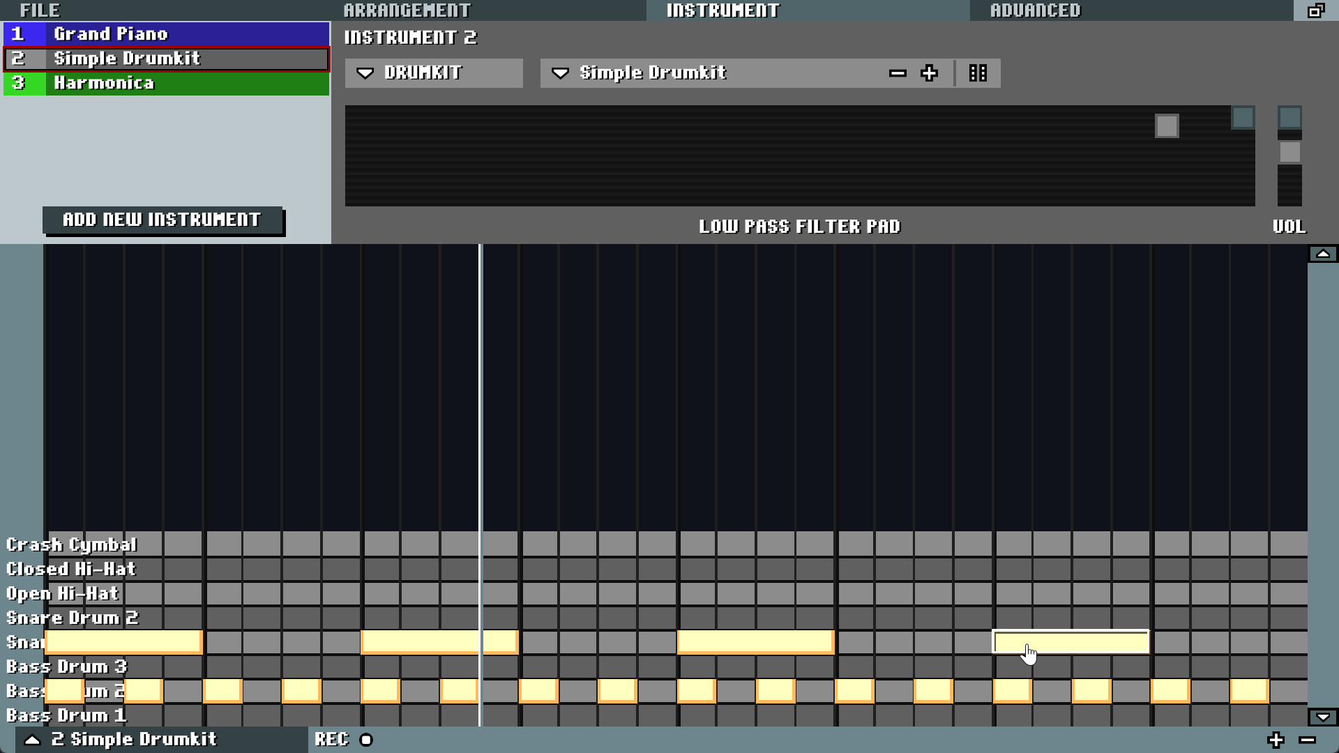 Bosca Ceoil: The Blue Album Screenshot 1