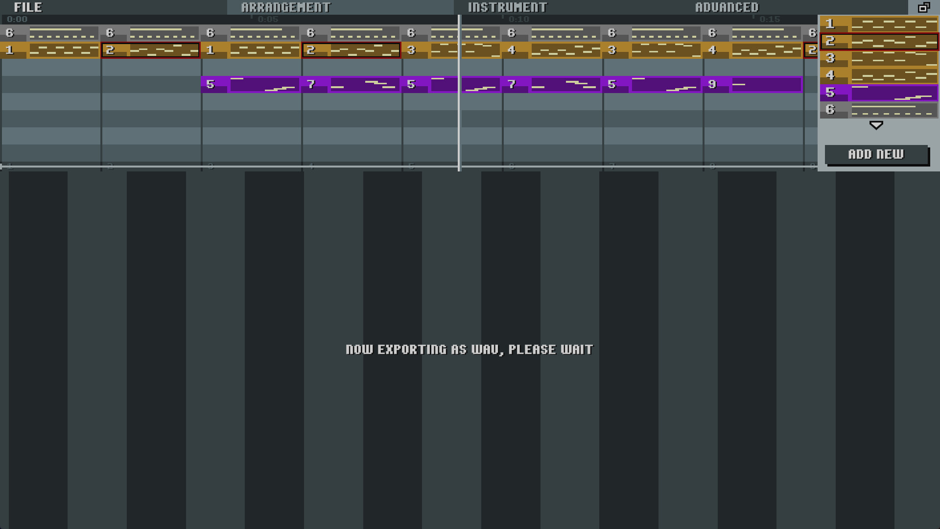 Bosca Ceoil: The Blue Album Screenshot 4