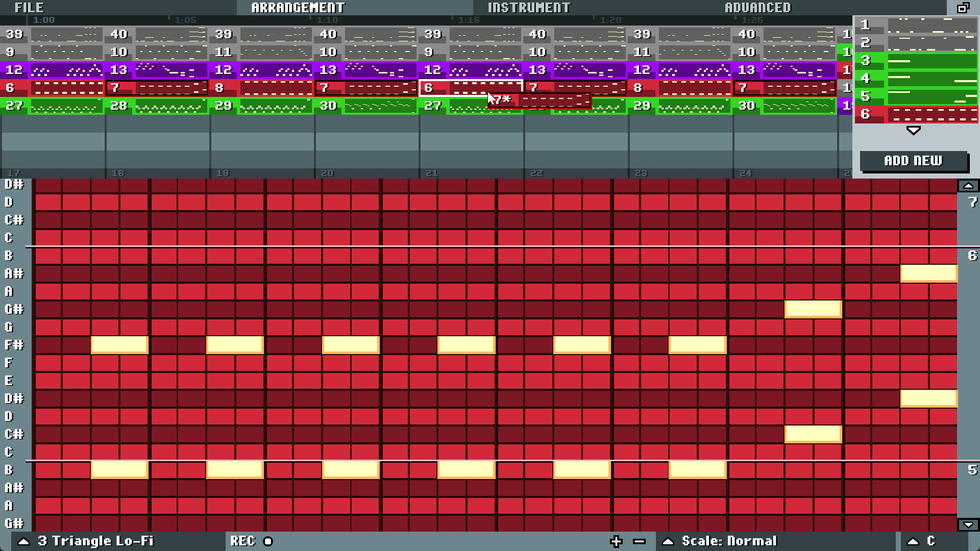 Bosca Ceoil: The Blue Album Screenshot 2