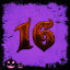Level 16 icon