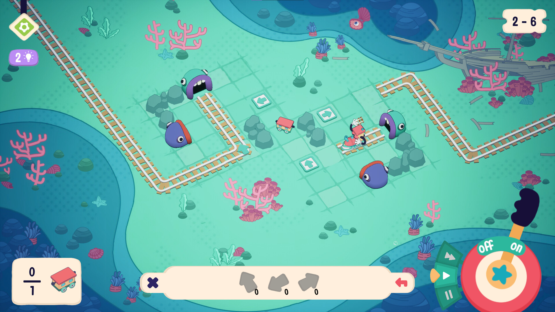 Trackastrophe! Screenshot 1