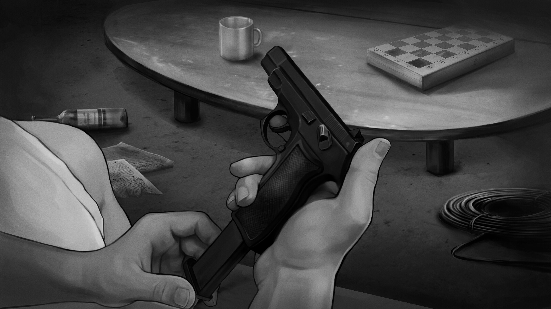 The Bunker Notes - Horror/Drama Visual Novel Screenshot 0