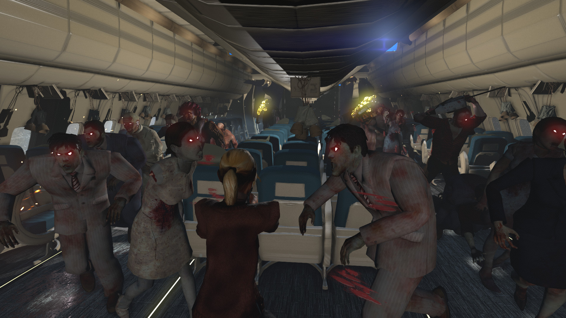 Zombies on a Plane Screenshot 1