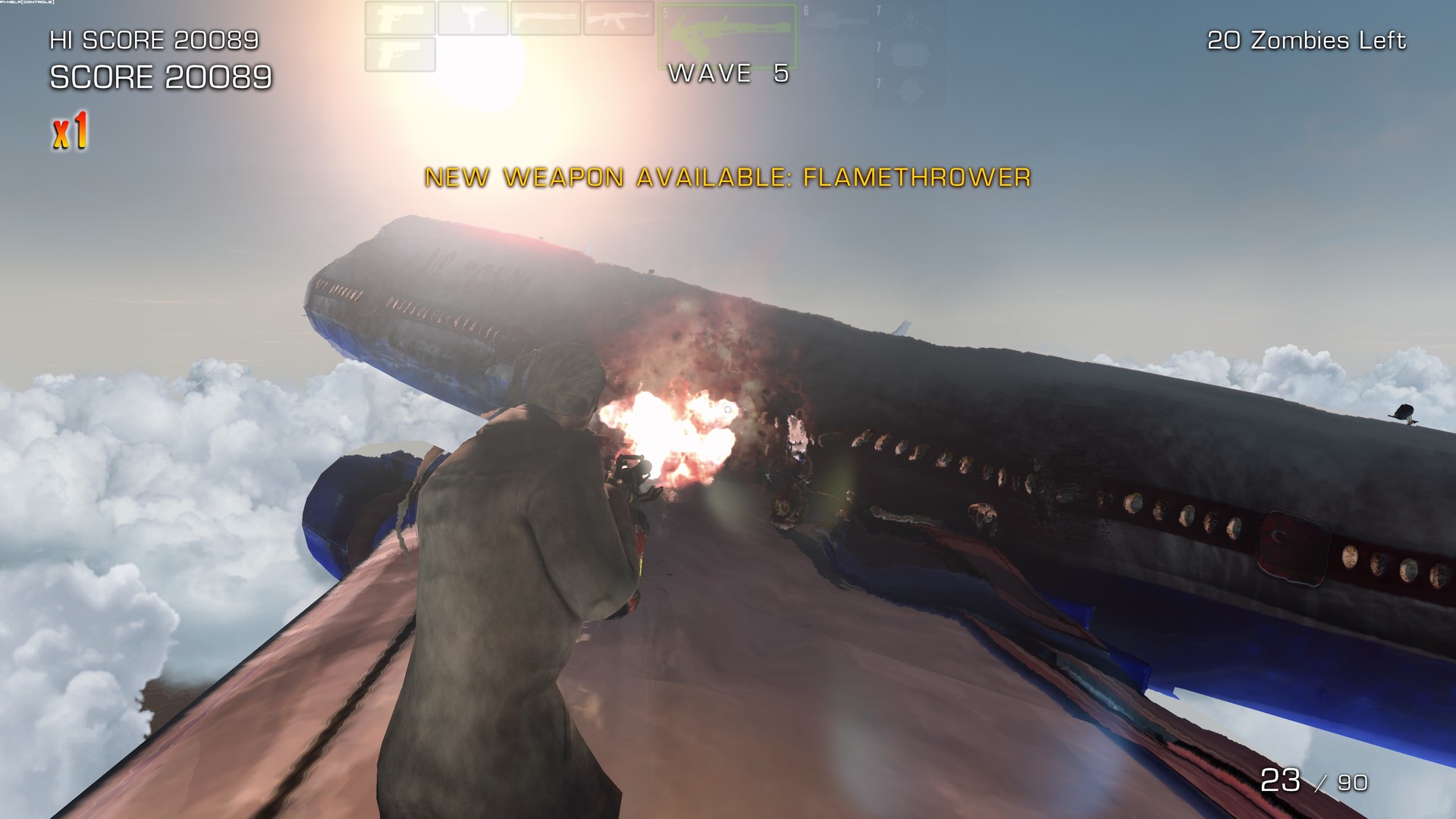 Zombies on a Plane Screenshot 8