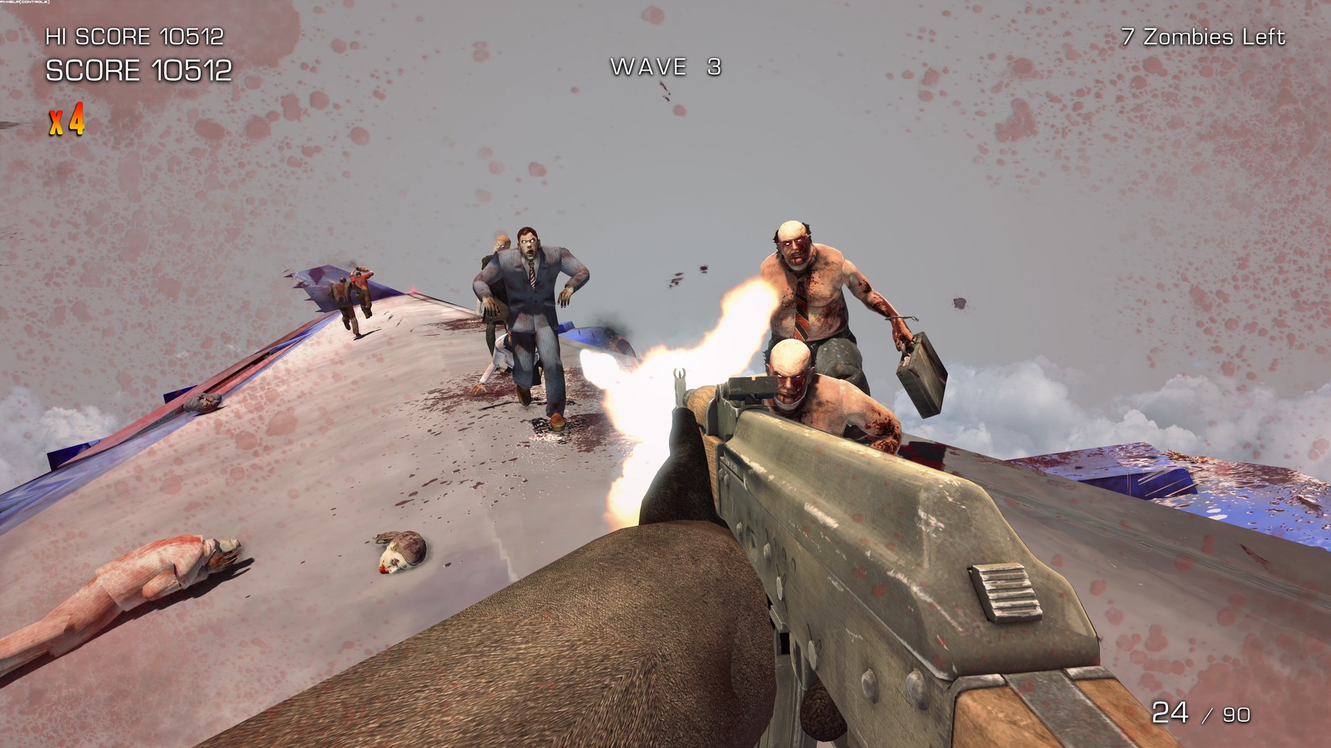 Zombies on a Plane Screenshot 4