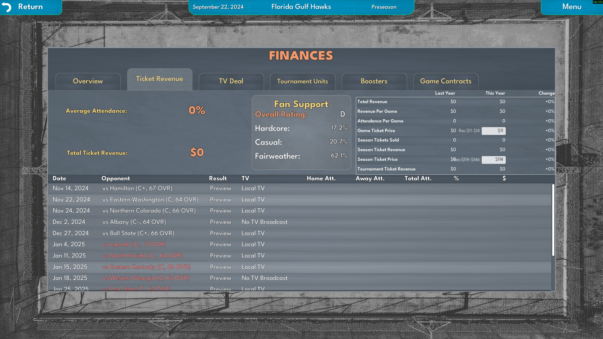 College Basketball Manager Screenshot 8