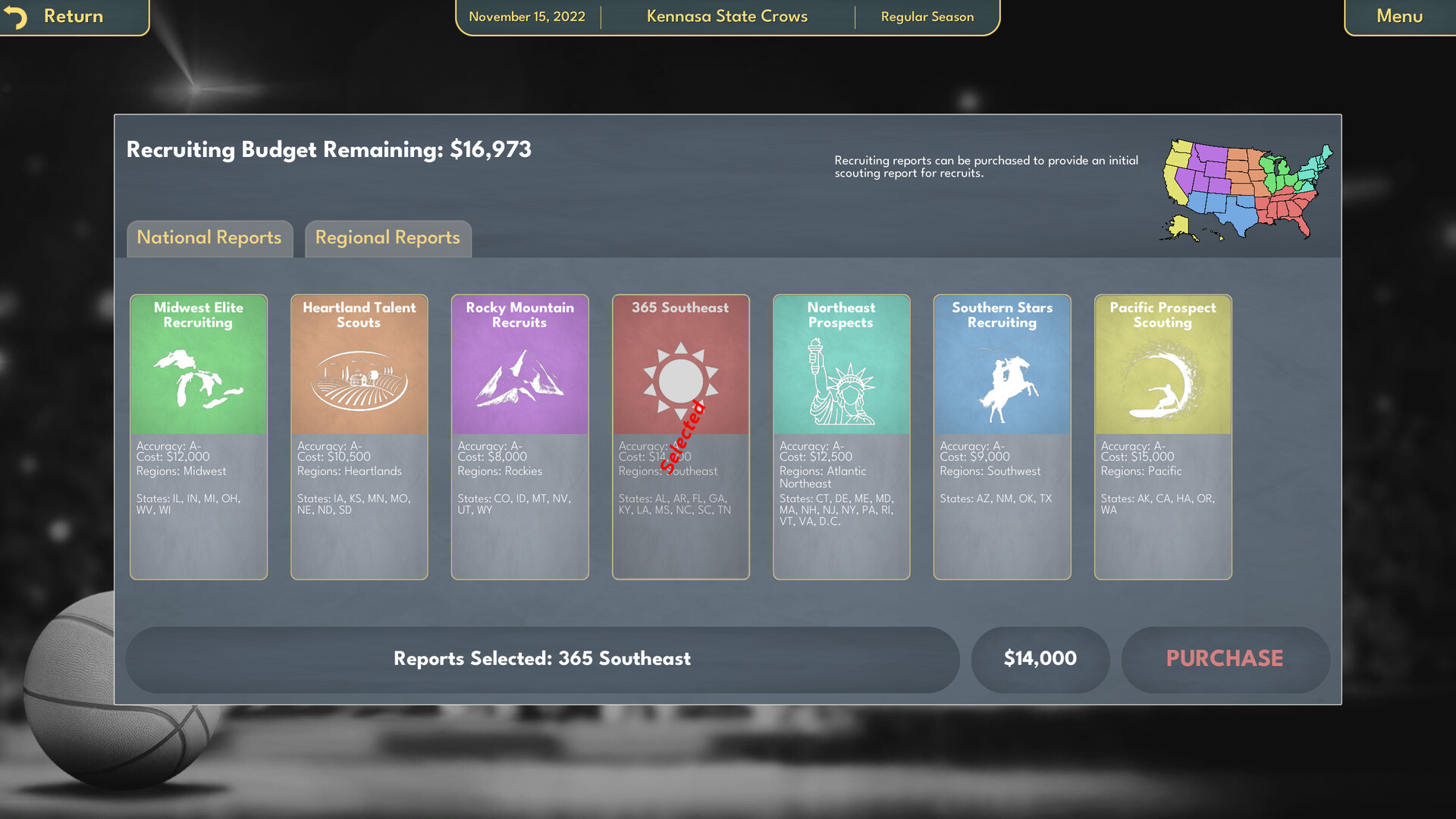 College Basketball Manager Screenshot 10
