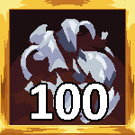 100 obstacles icon