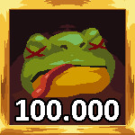 100,000 frogs icon