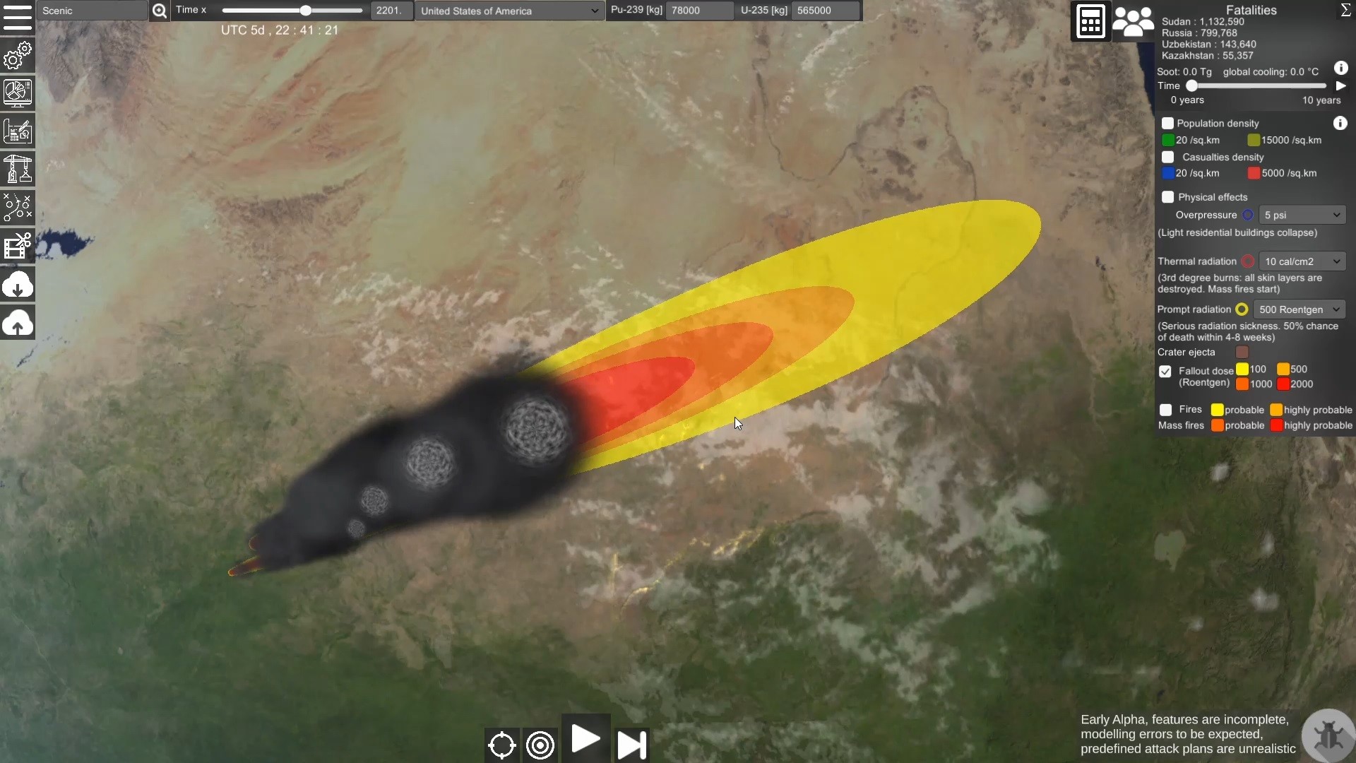 Nuclear War Simulator Screenshot 5