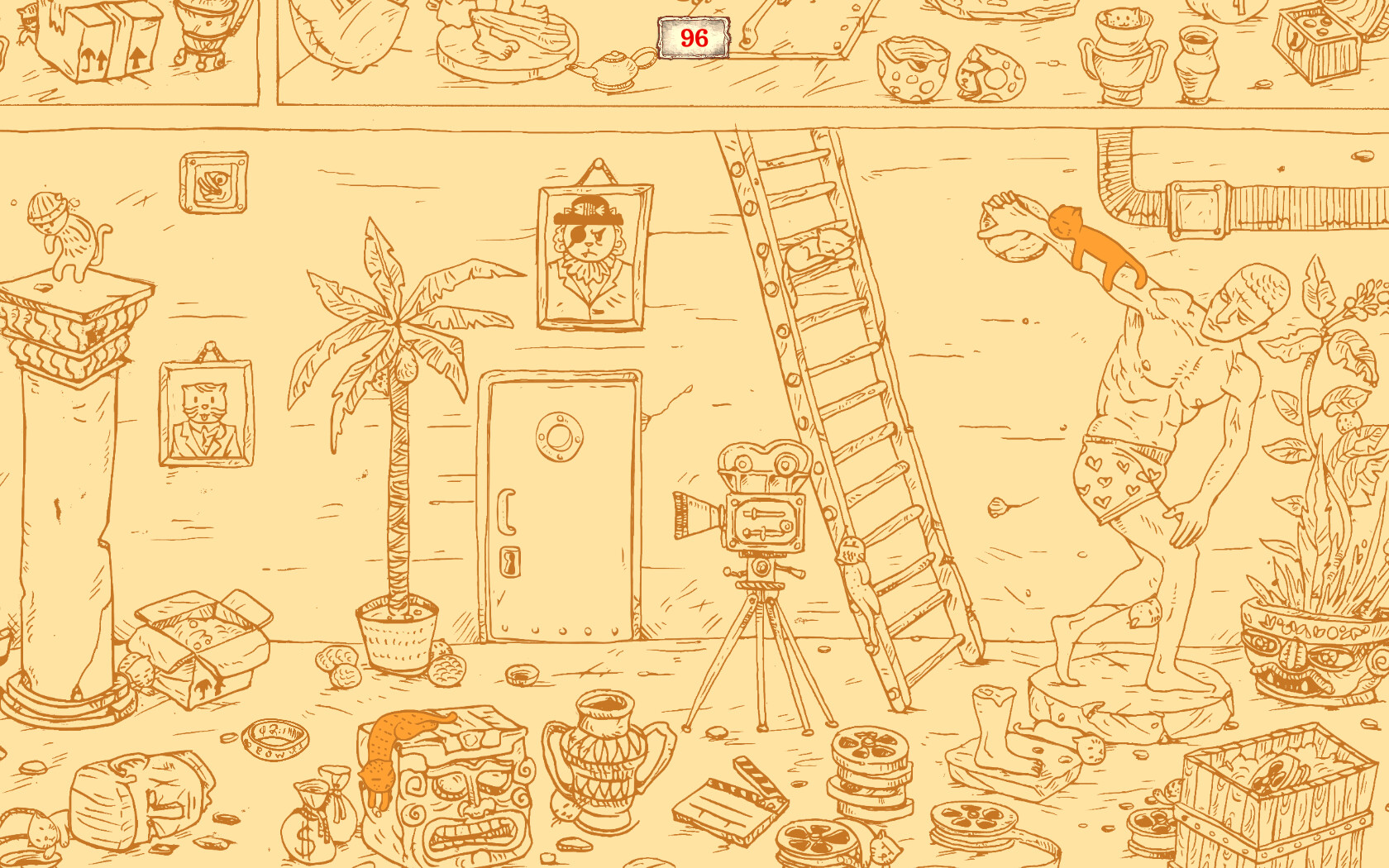 100 Find Kitties: Thief Screenshot 0