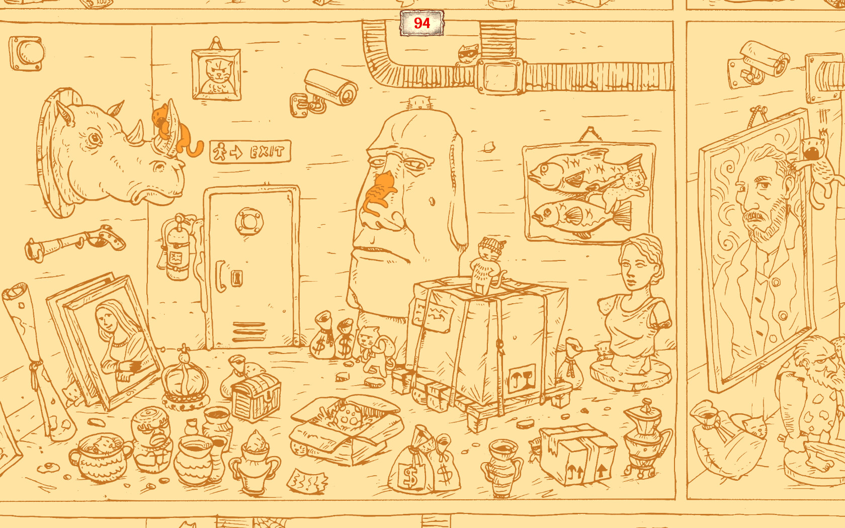 100 Find Kitties: Thief Screenshot 2