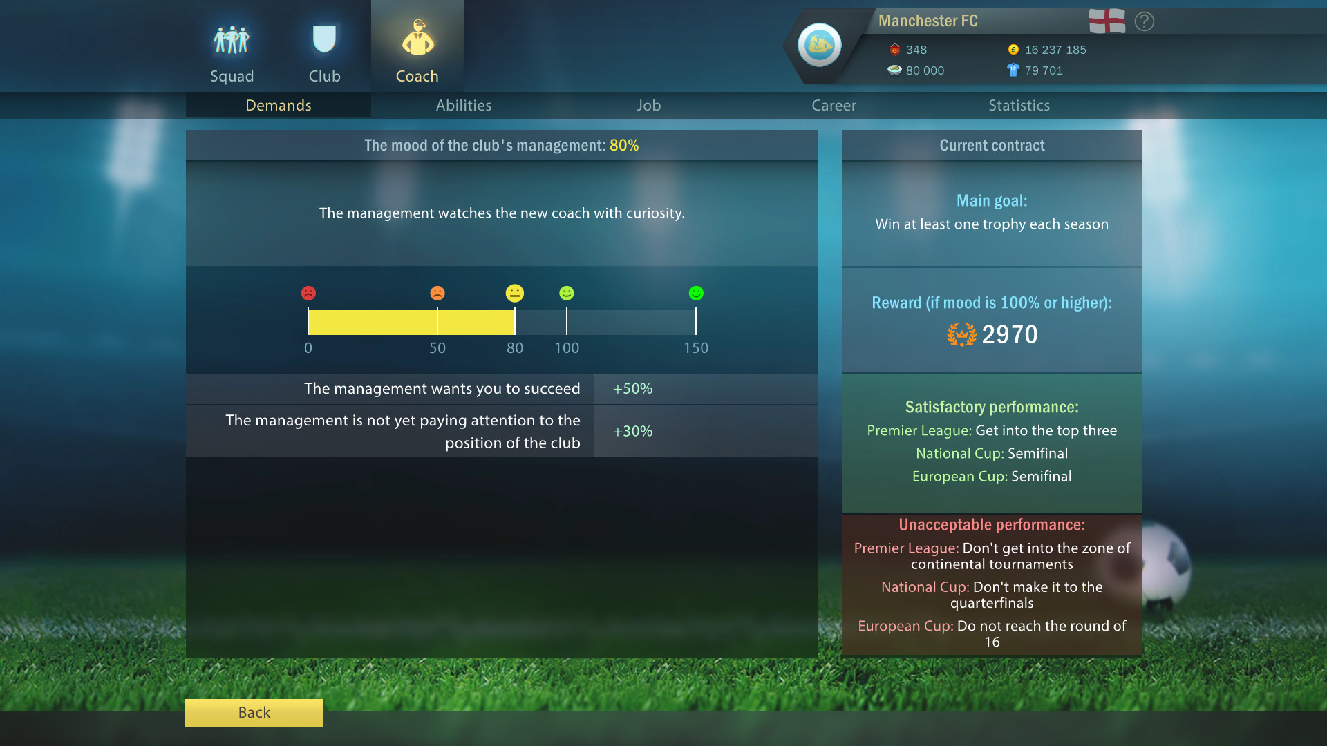 Football, Tactics & Glory: Manager's Journey Screenshot 2