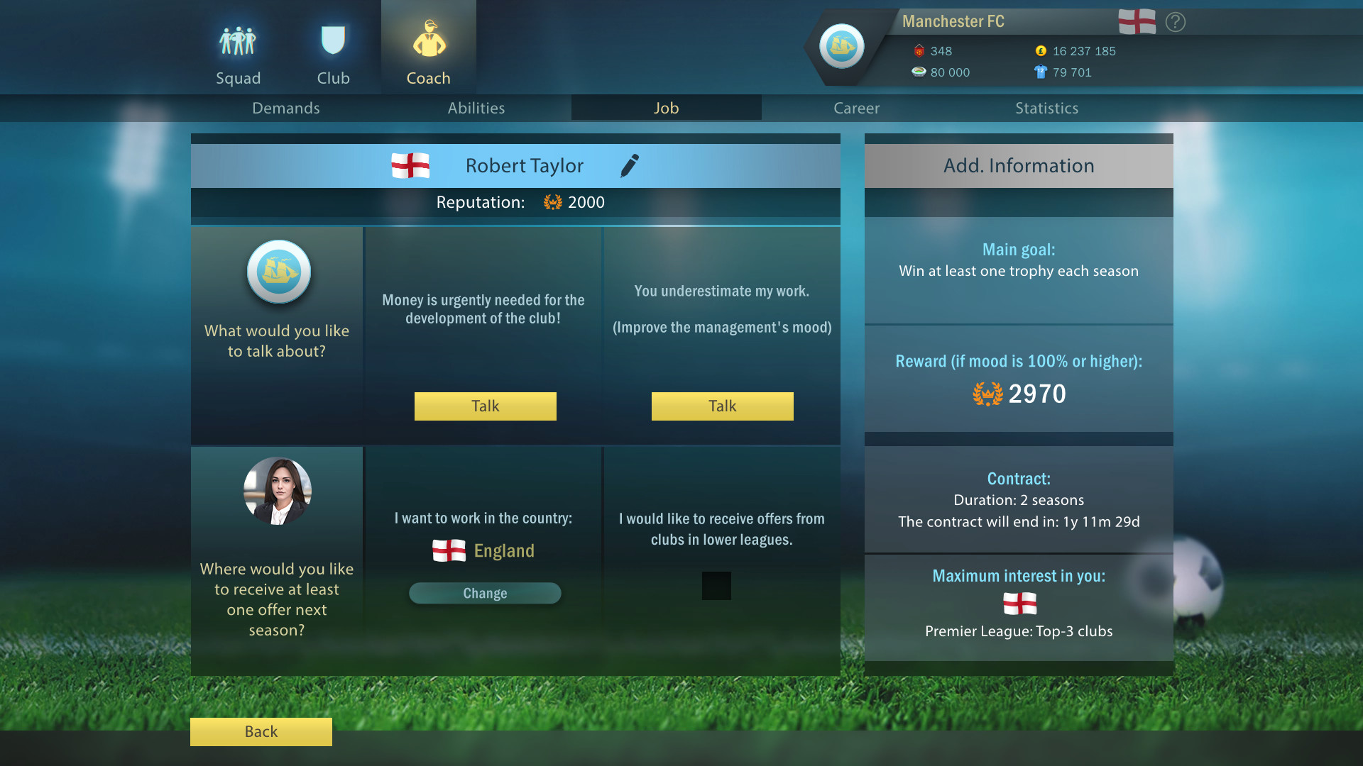 Football, Tactics & Glory: Manager's Journey Screenshot 7