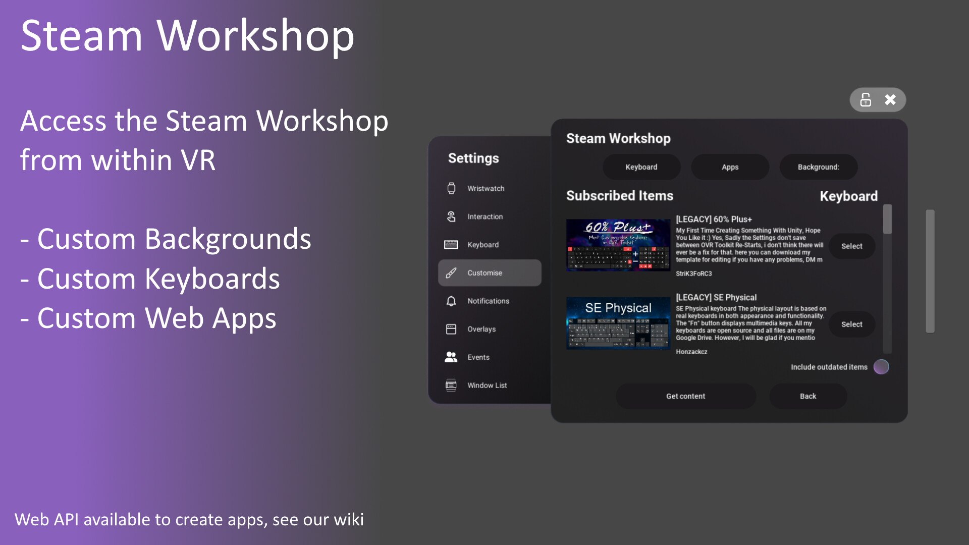 OVR Toolkit - Desktop Overlay Screenshot 3