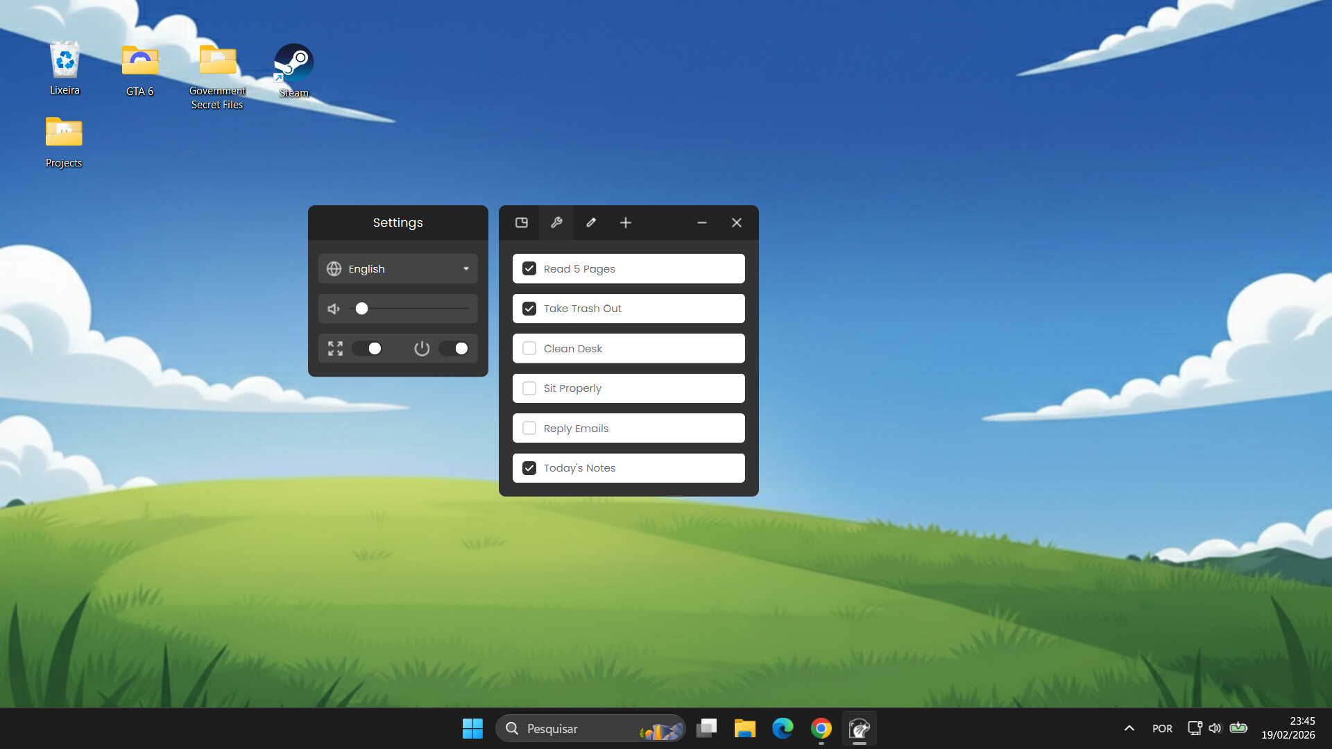 Task Dock Screenshot 5