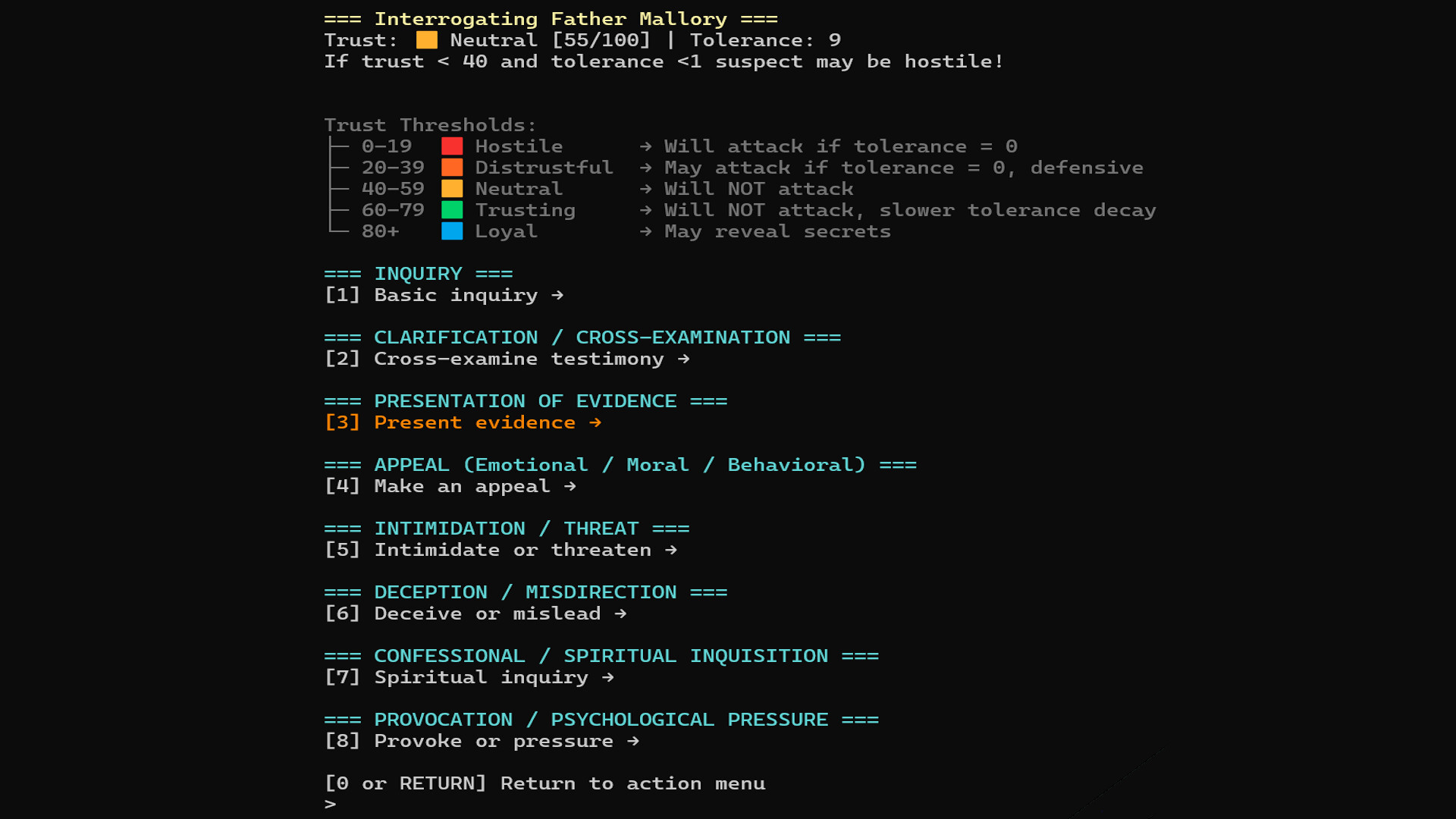 Persuasion RPG Screenshot 1