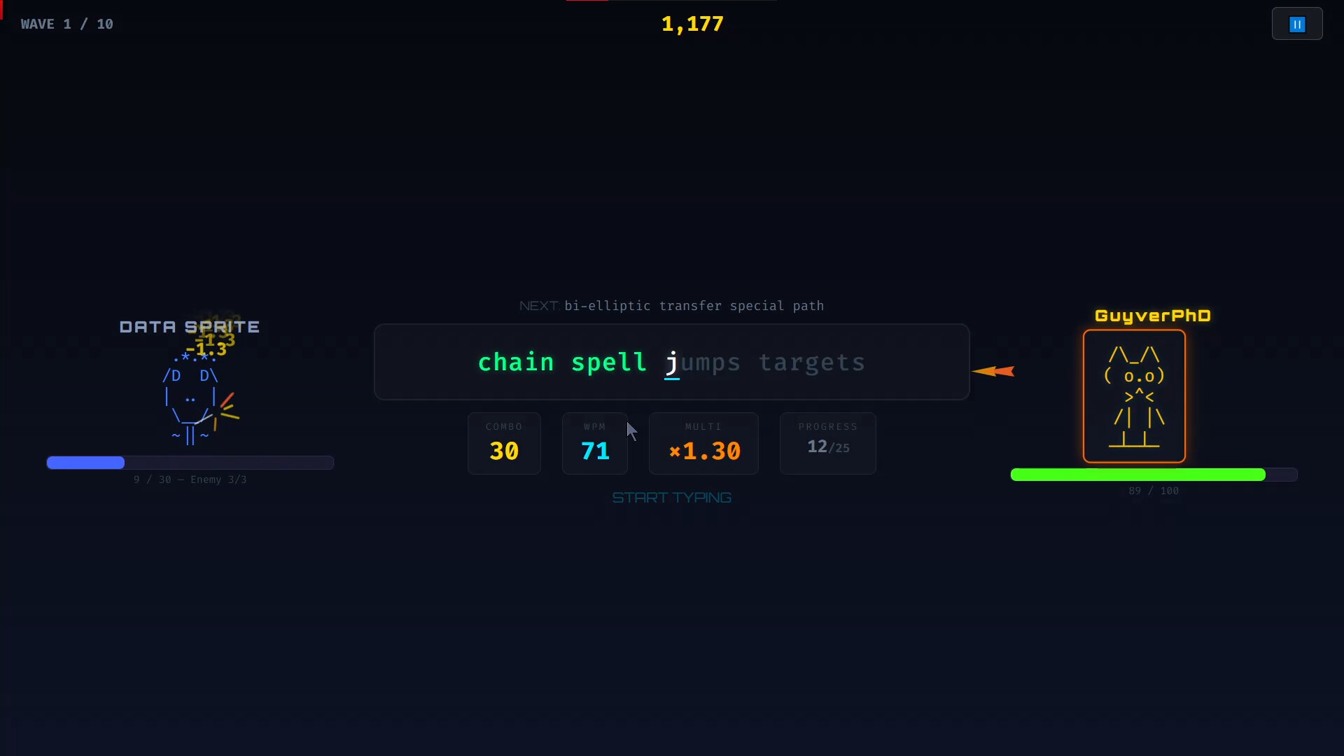 Typers Combat Screenshot 2