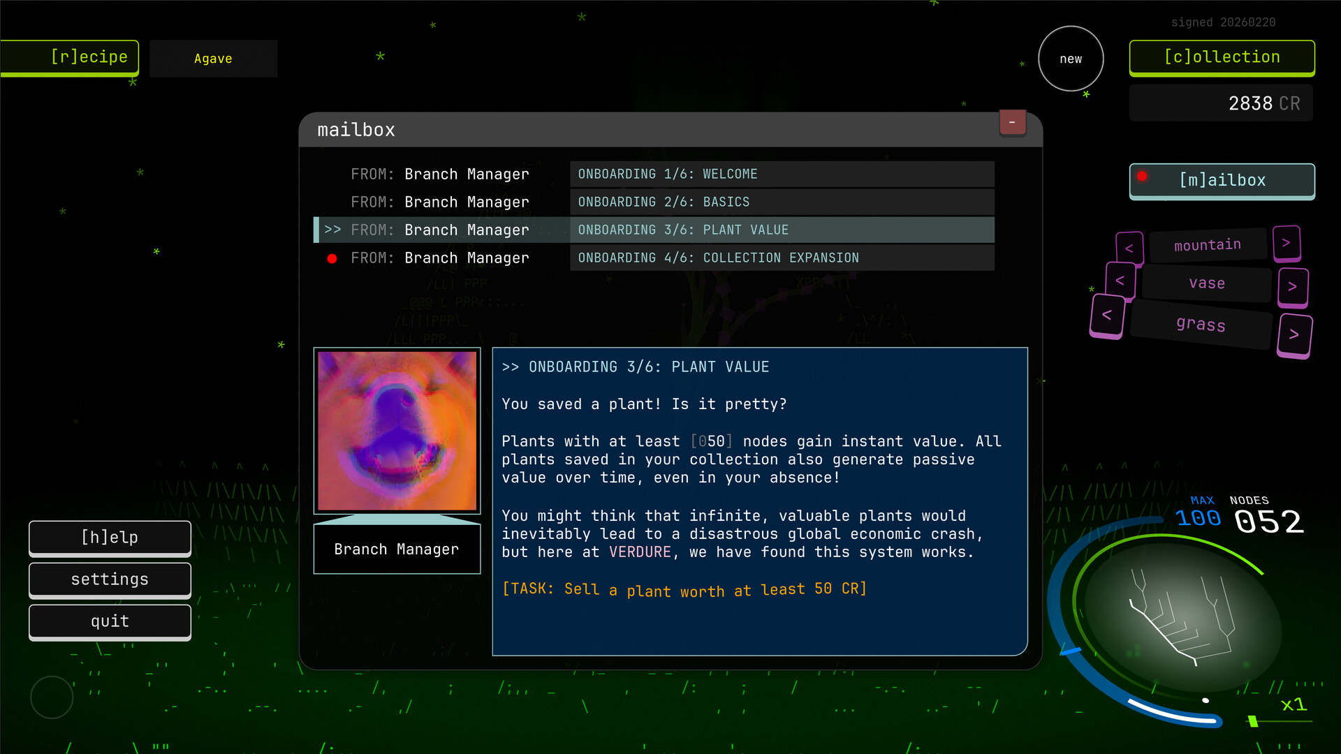 VERDURE Screenshot 0