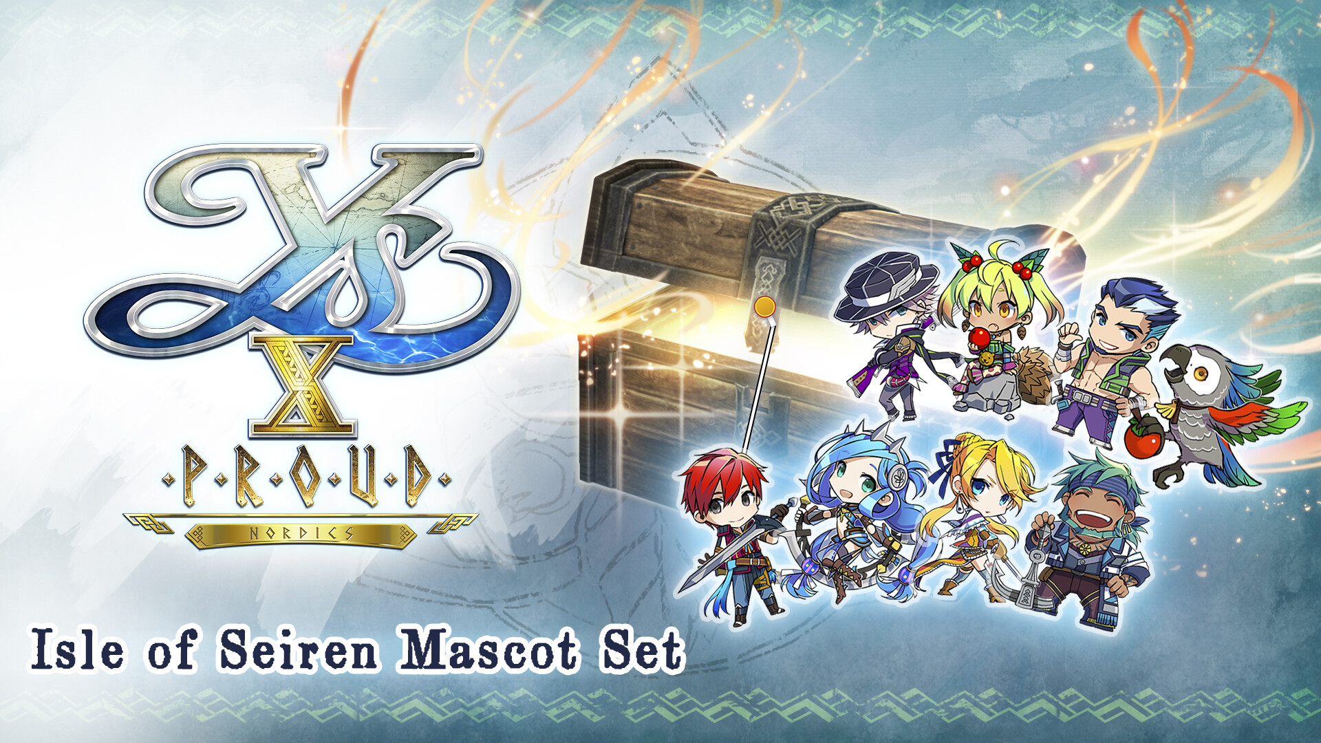 Ys X: Proud Nordics - Isle of Seiren Mascot Set Screenshot 0