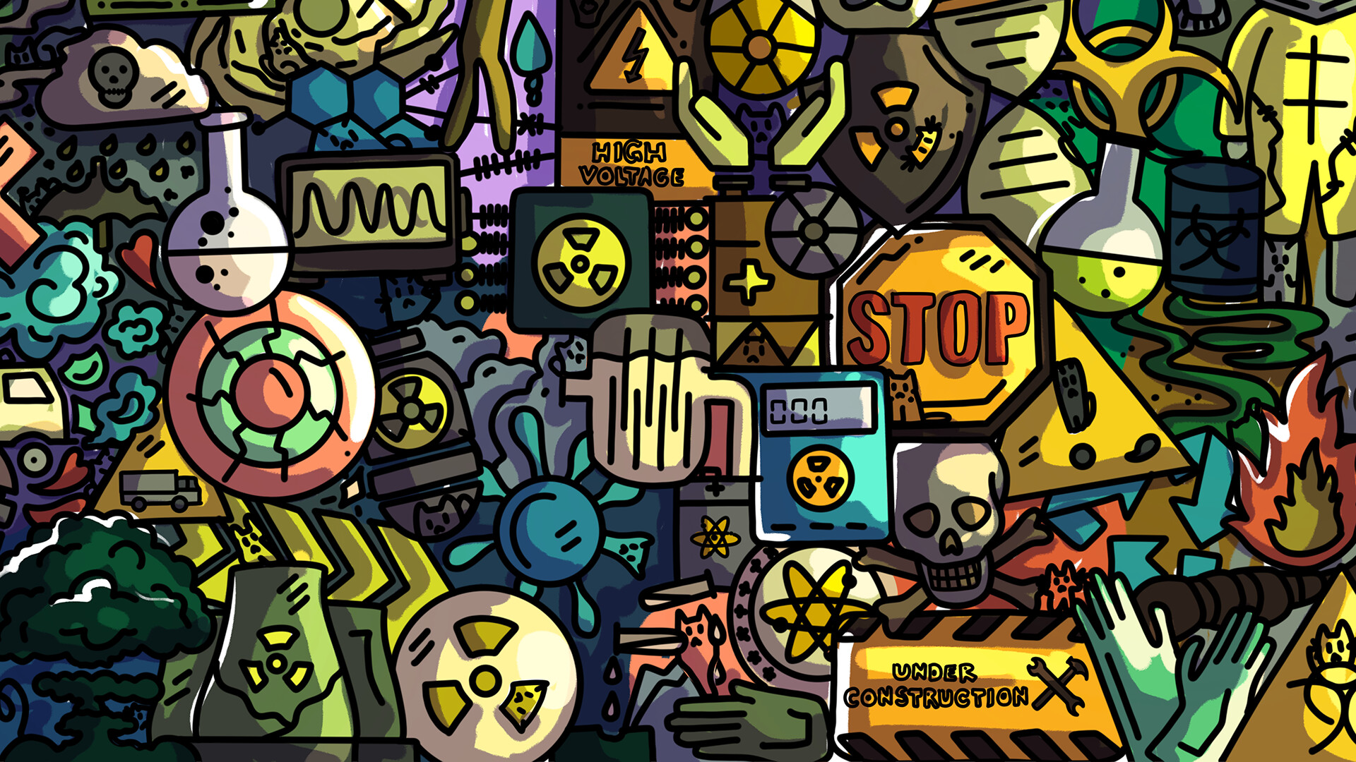 100 Radioactive Cats Screenshot 1