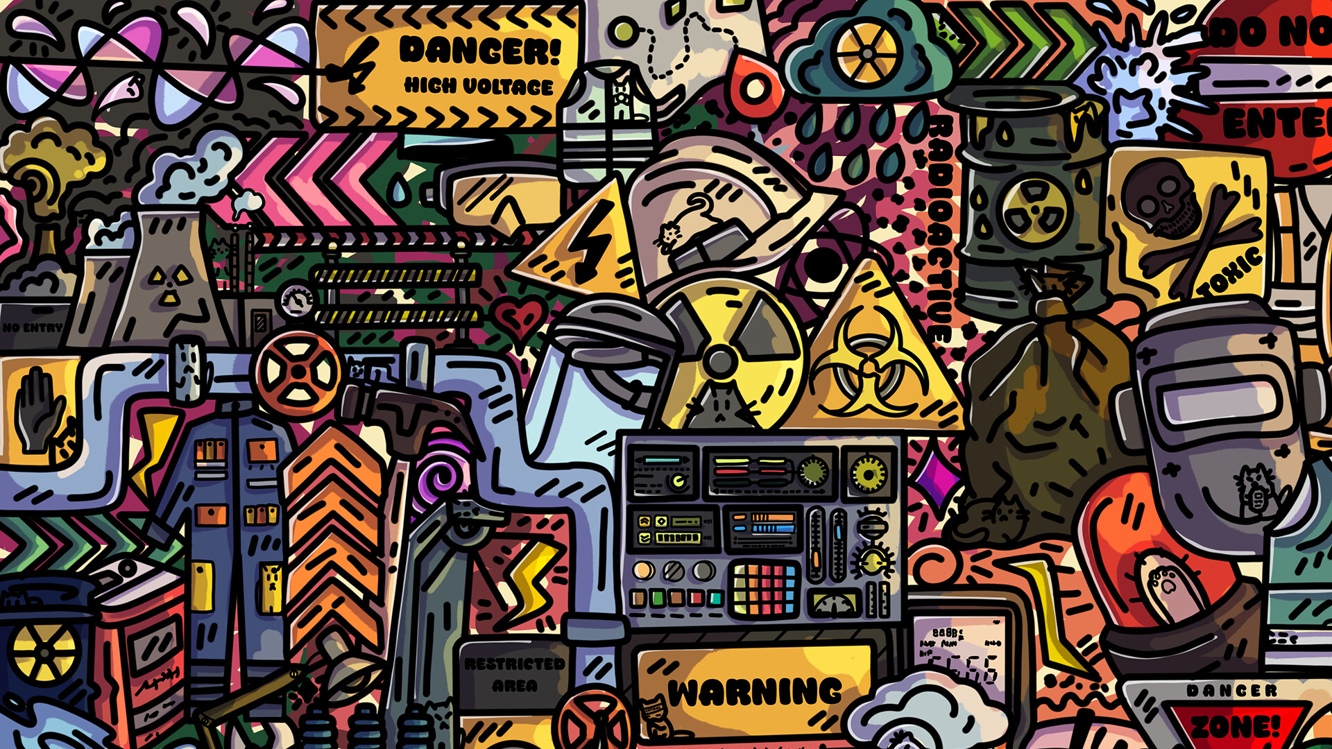 100 Radioactive Cats Screenshot 0