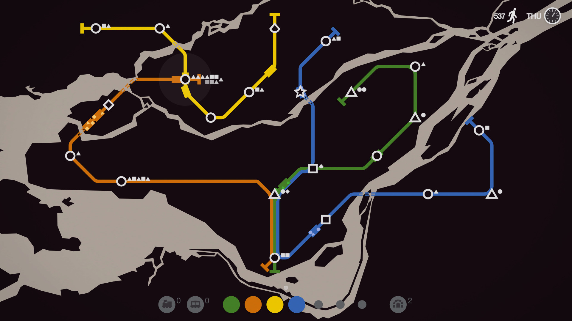 Mini Metro Screenshot 2