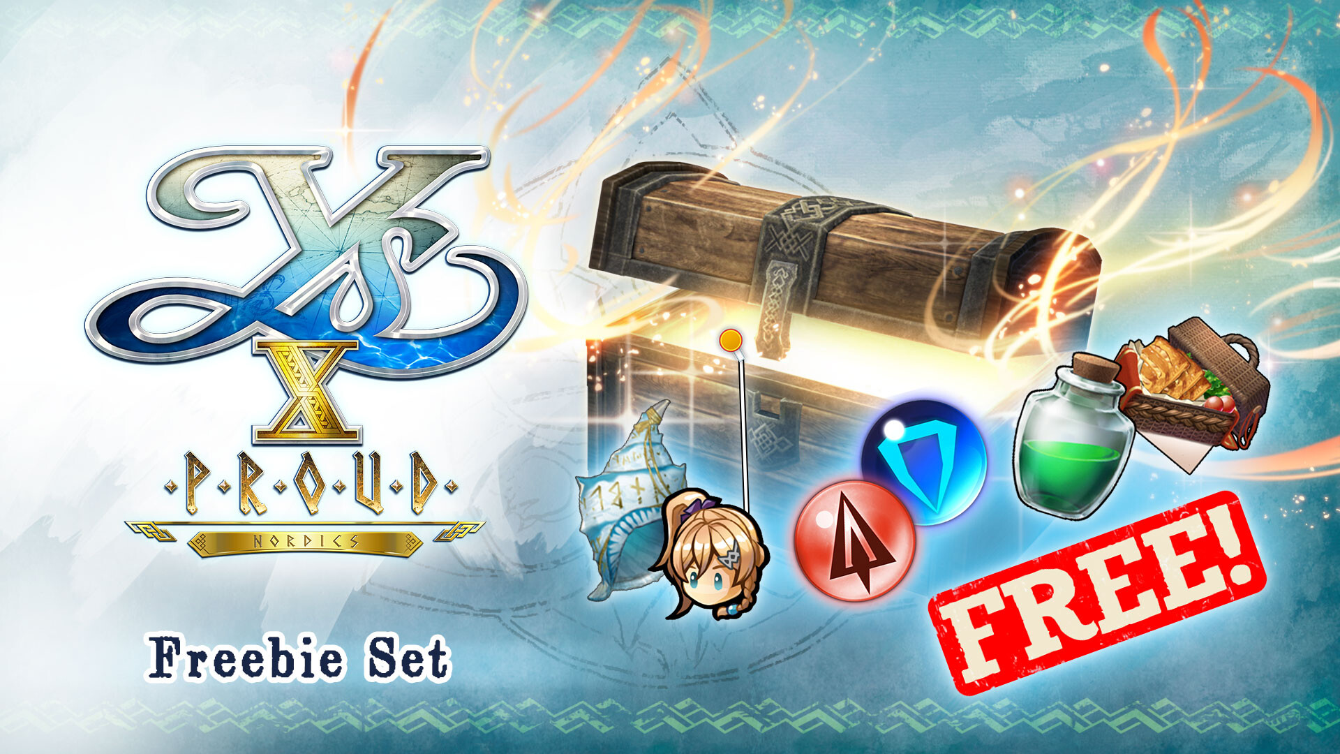 Ys X: Proud Nordics - Freebie Set Screenshot 0