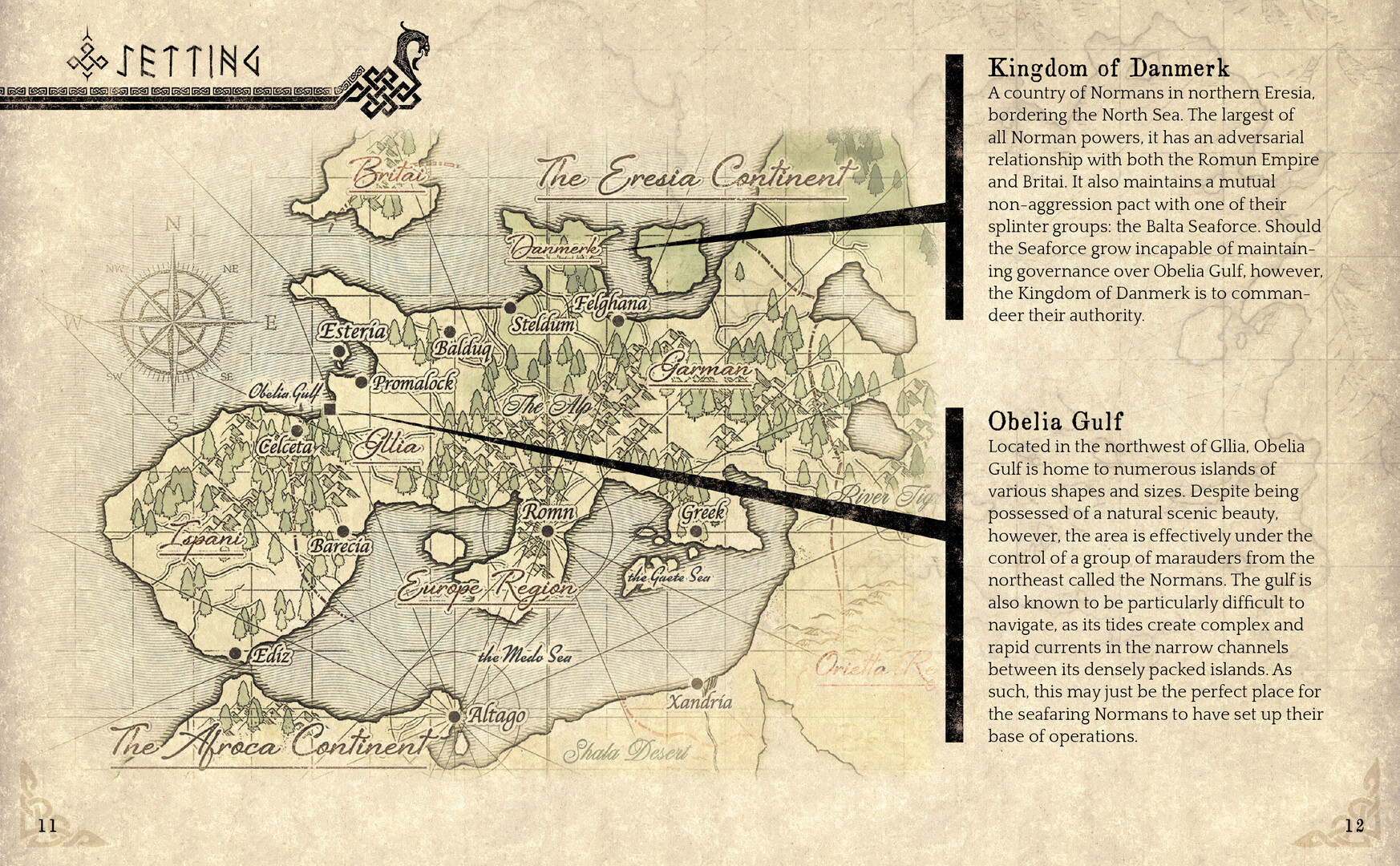 Ys X: Proud Nordics - Mini Art Book Screenshot 2