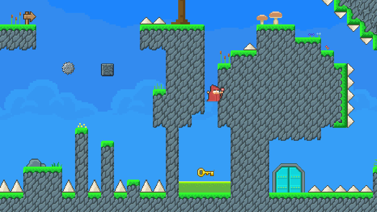 BROTHER!!! Save him! - Hardcore Platformer Screenshot 2