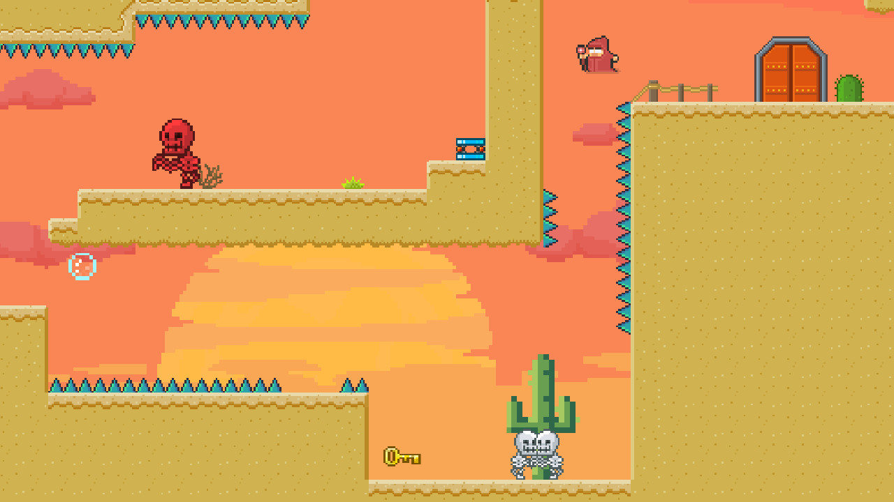 BROTHER!!! Save him! - Hardcore Platformer Screenshot 1