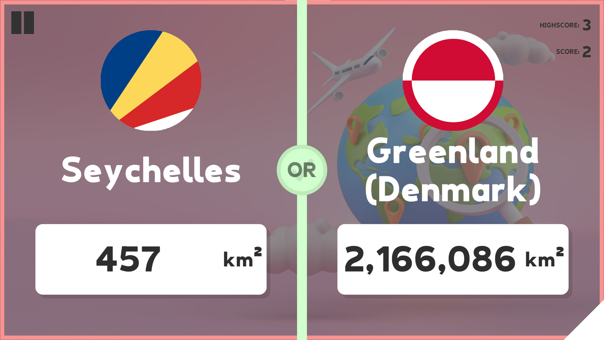 Which Country Is Larger? Screenshot 8