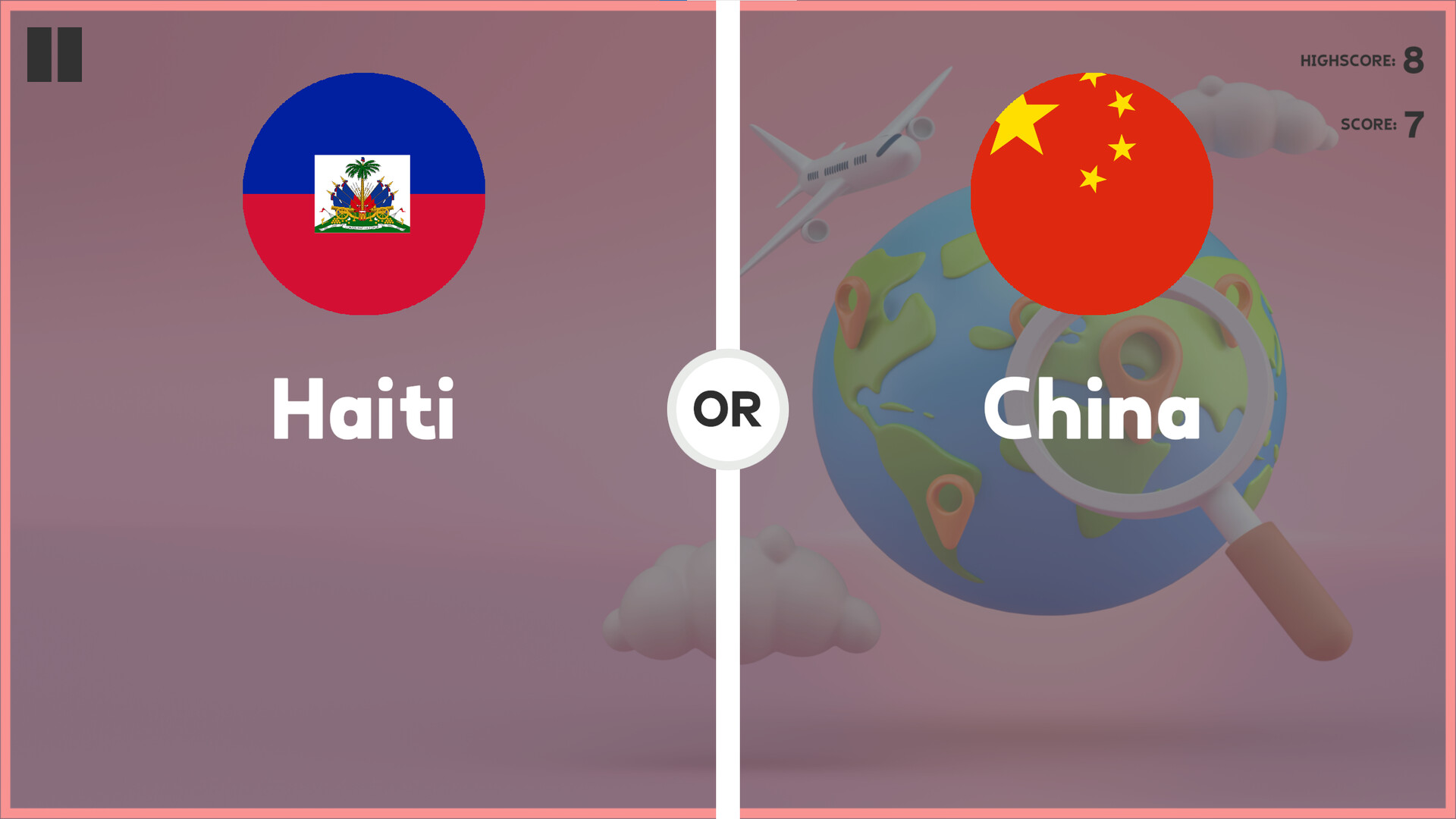 Which Country Is Larger? Screenshot 0